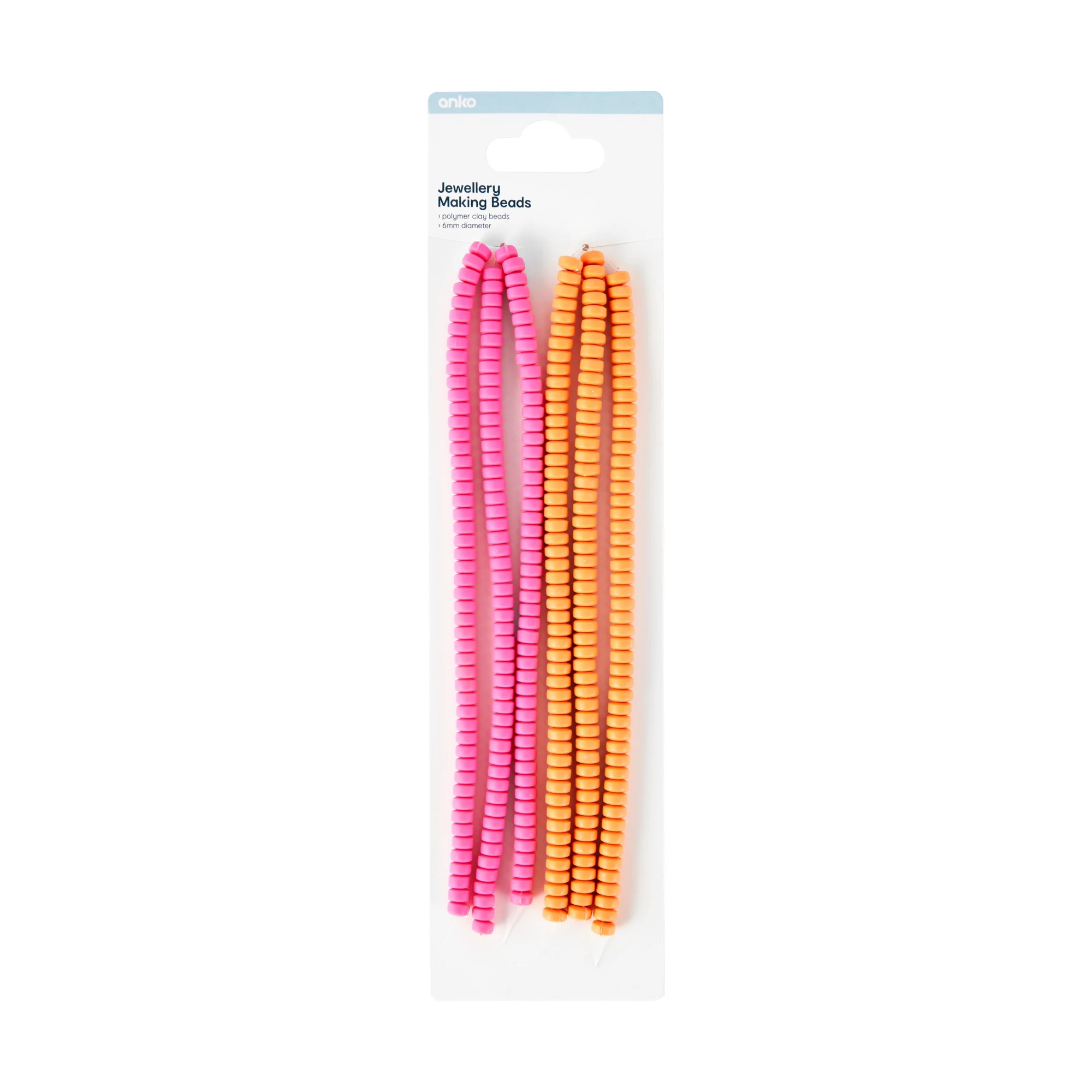 1 Jewellery Making Beads - Pink and Coral, 1 of 2