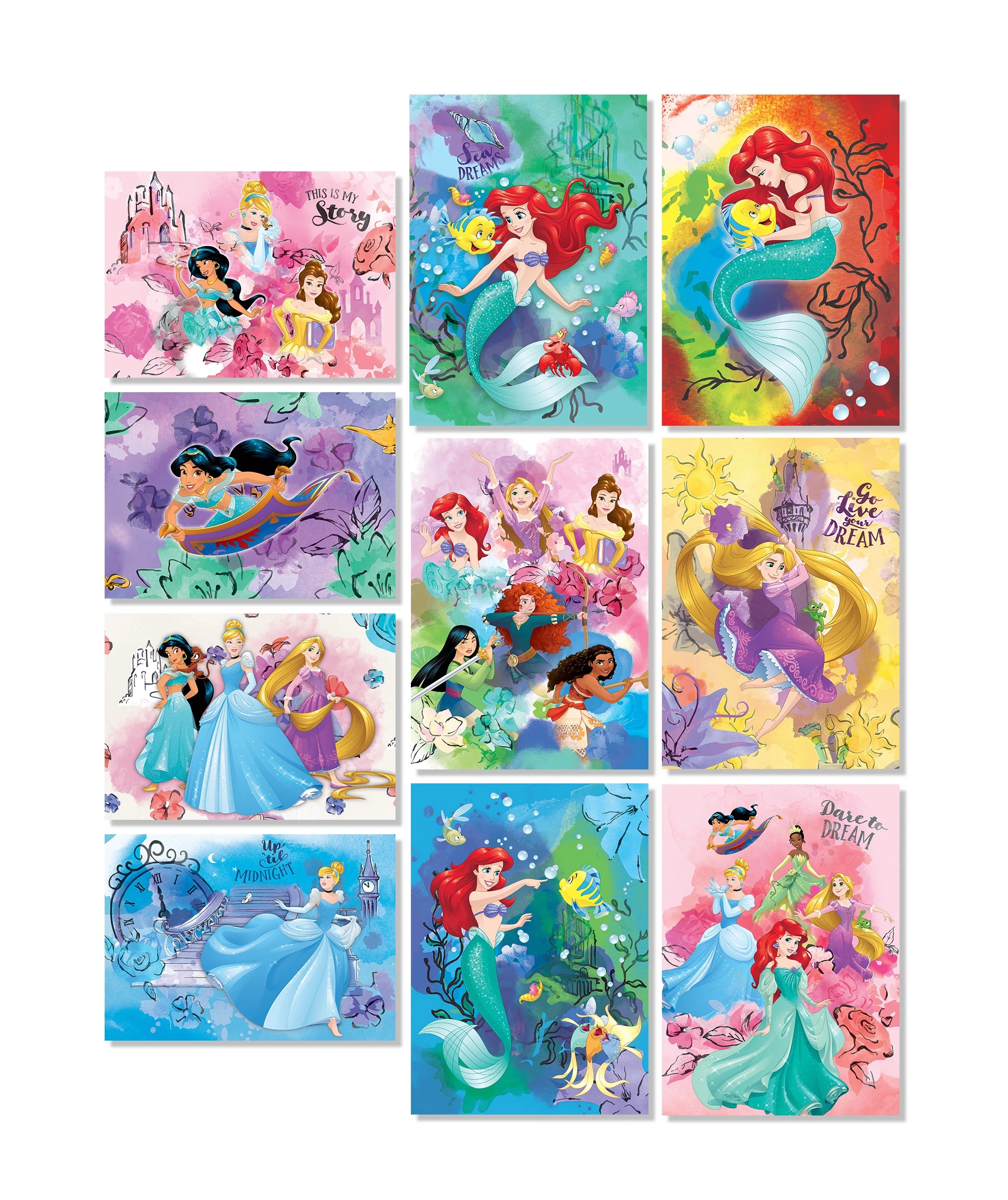 4 Licensed 10 in 1 Licenses Jigsaw Puzzle - Assorted - Multi, 4 of 9