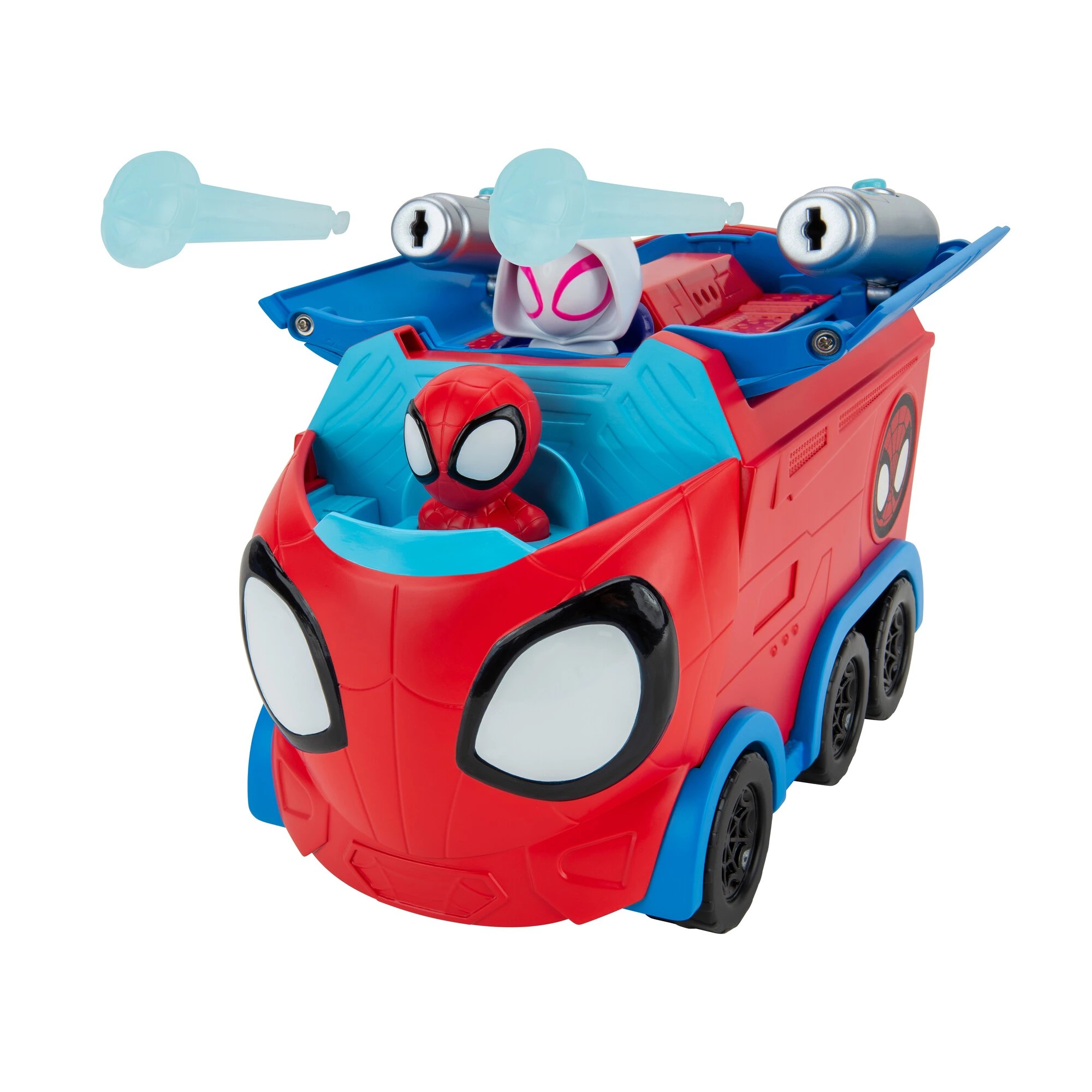 3 Disney Junior Marvel Spidey & His Amazing Friends Web Spinning Hauler, 3 of 6
