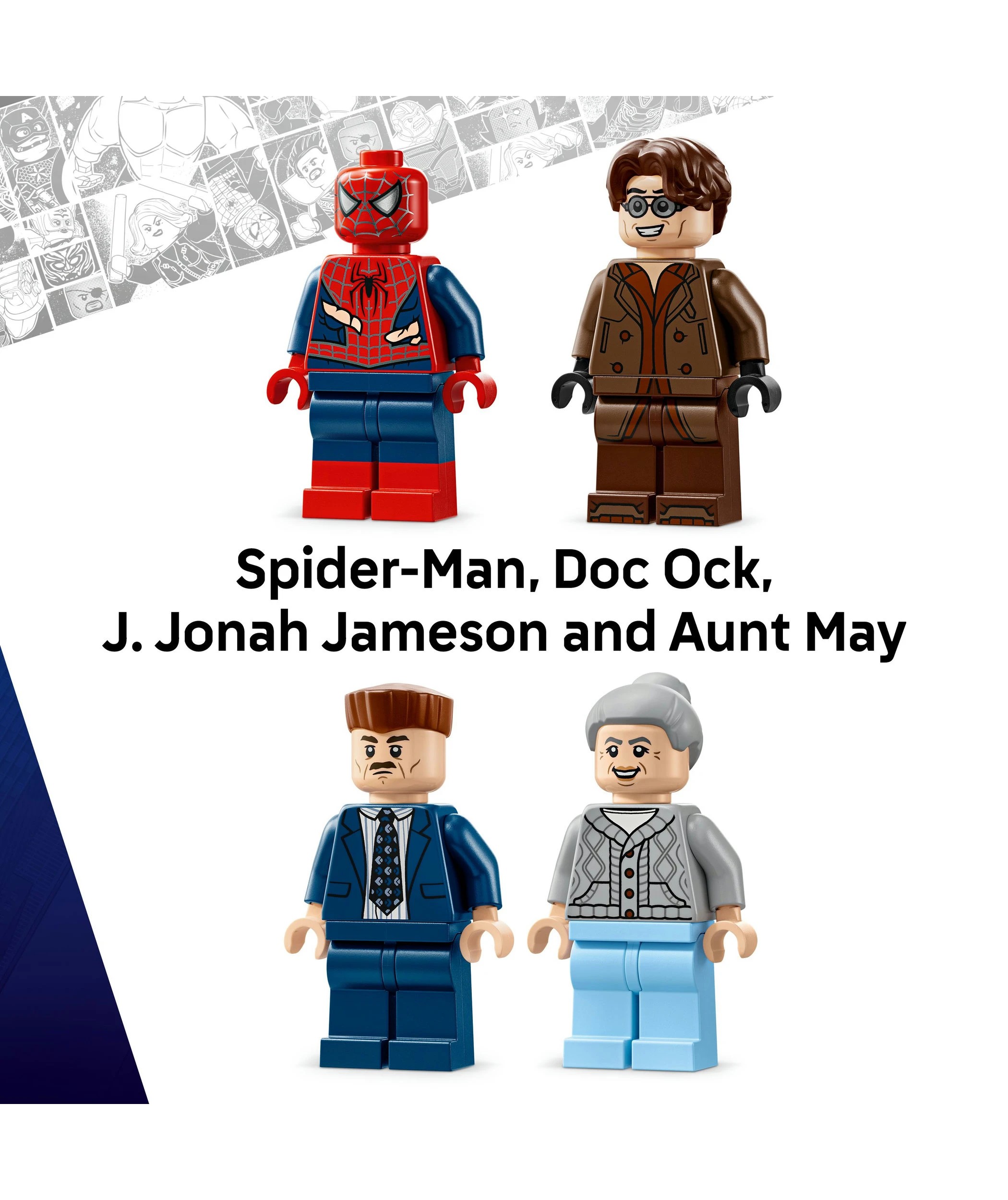 6 LEGO Marvel Super Heroes Spider-Man vs. Doc Ock Subway Train Scene 76321, 6 of 10