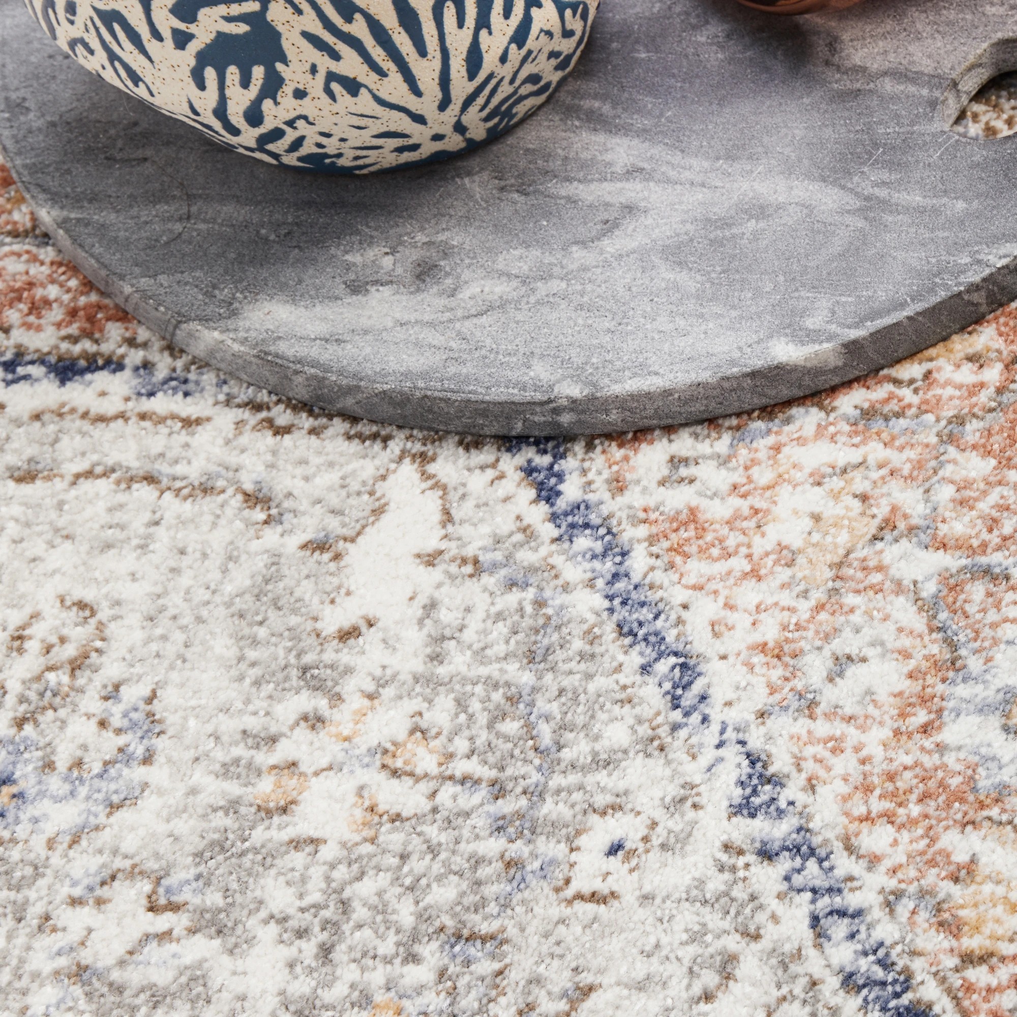 8 Common Ground Rugs Elite Lorissa 150x150cm - Small Round Rug - Silver, 8 of 8