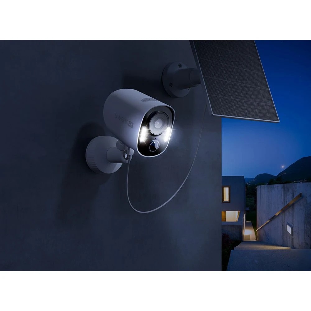 3 Swann Xtreem4K Eco Wireless Security Camera with Solar Panel, 3 of 8