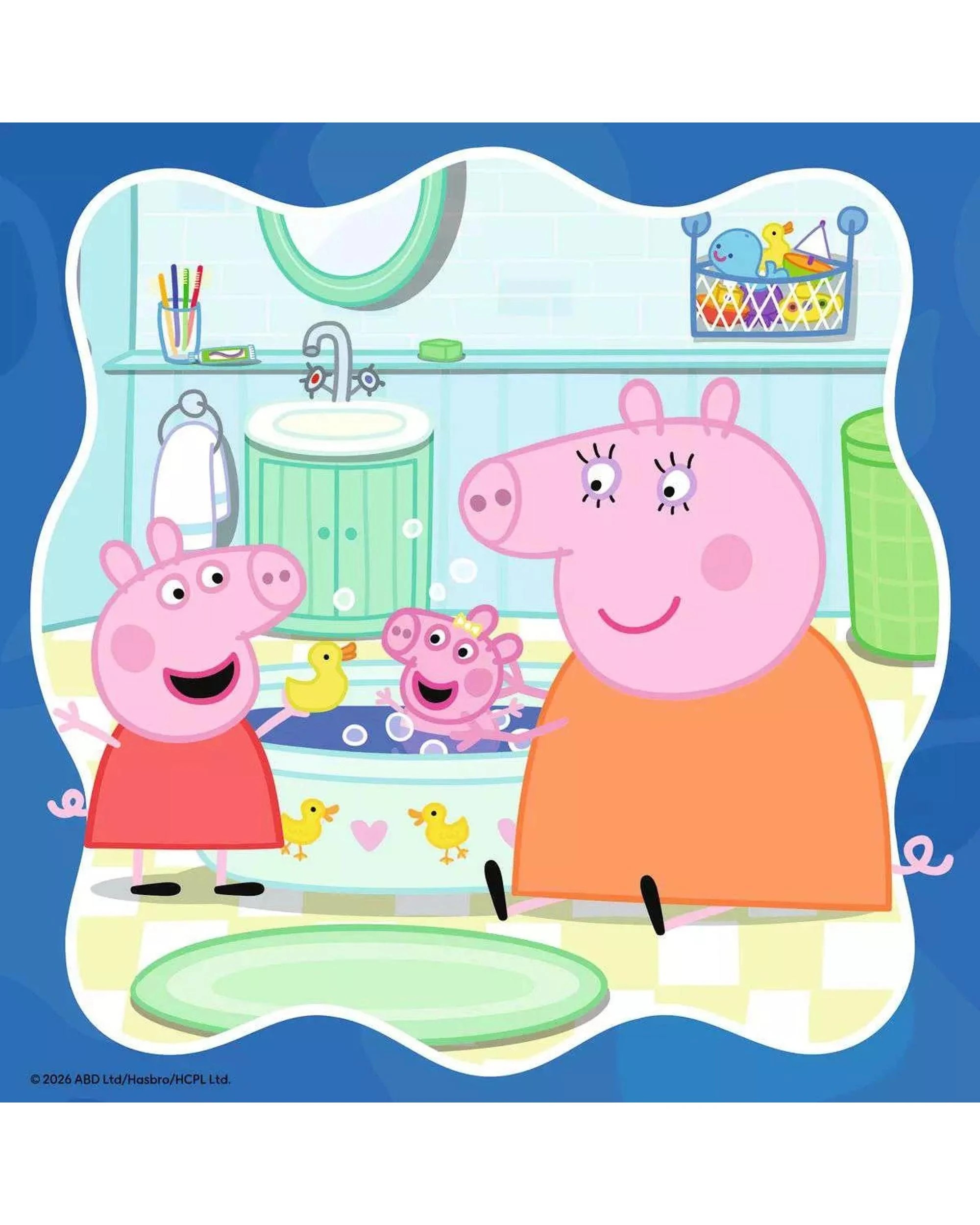3 Ravensburger Peppa Pig Family Firsts 3 x 49 Piece Jigsaw Puzzle 3 Pack, 3 of 6