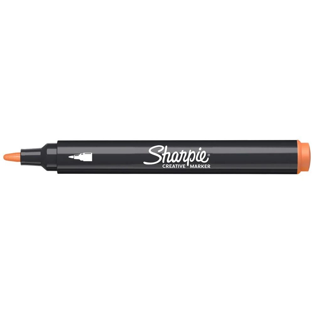 1 Sharpie Creative Acrylic Bullet Marker Orange, 1 of 6