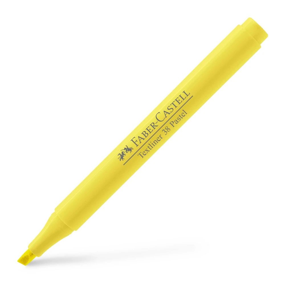 4 Faber-Castell Pocket Highlighter Pastel Lemon, 4 of 7
