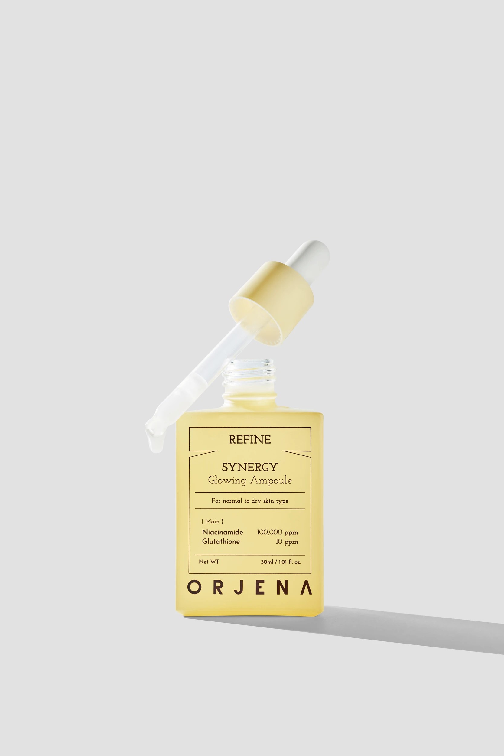 3 Orjena Refine Synergy Glowing Ampoule 30ml - Niacinamide and Glutathione, 3 of 4