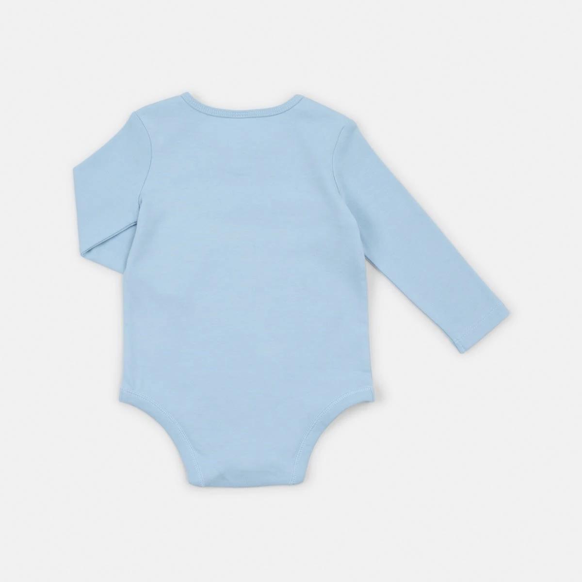 2 Long Sleeve Print Bodysuit Lil Bro, 2 of 4