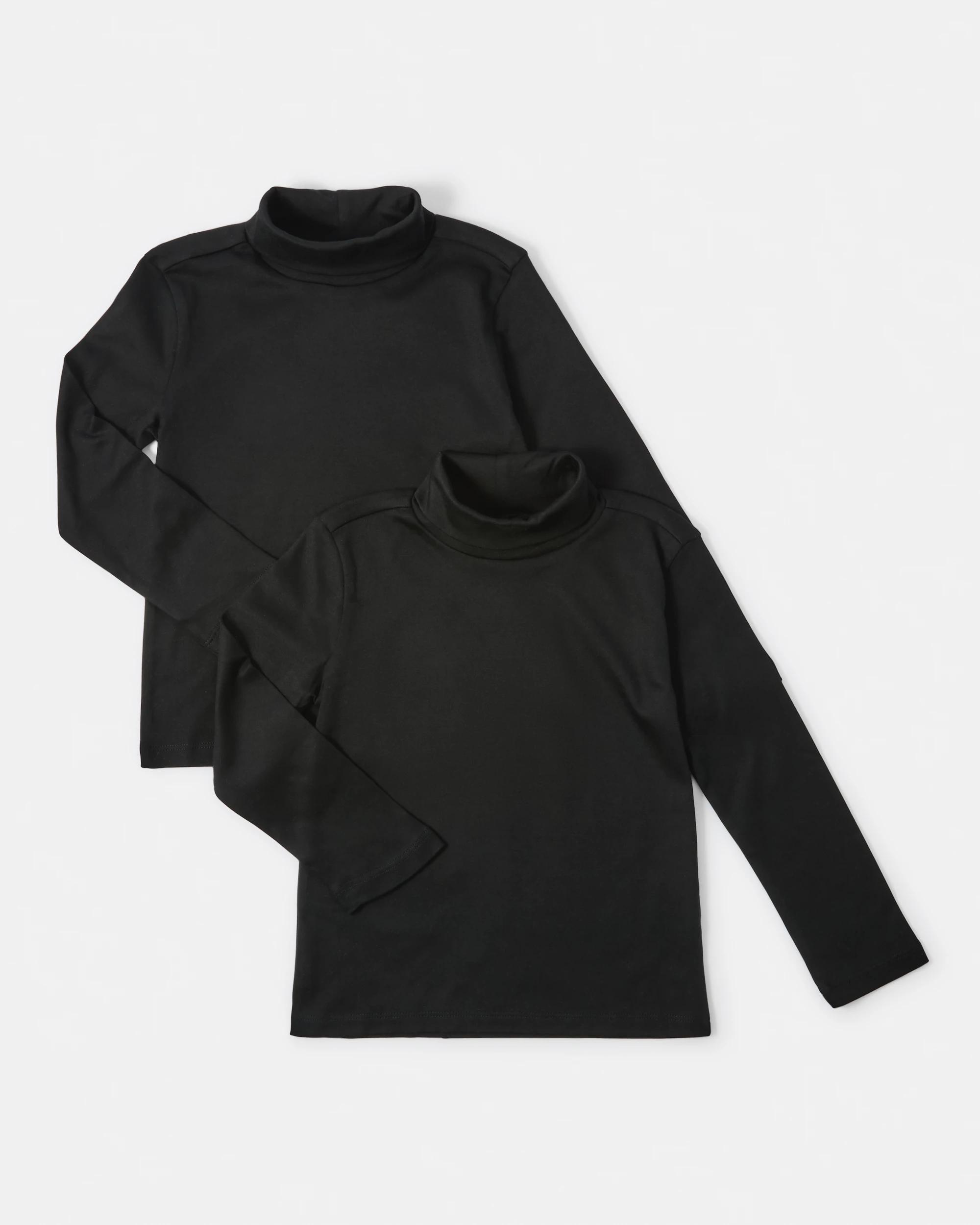 1 2 Pack Skivvy Top Black, 1 of 4