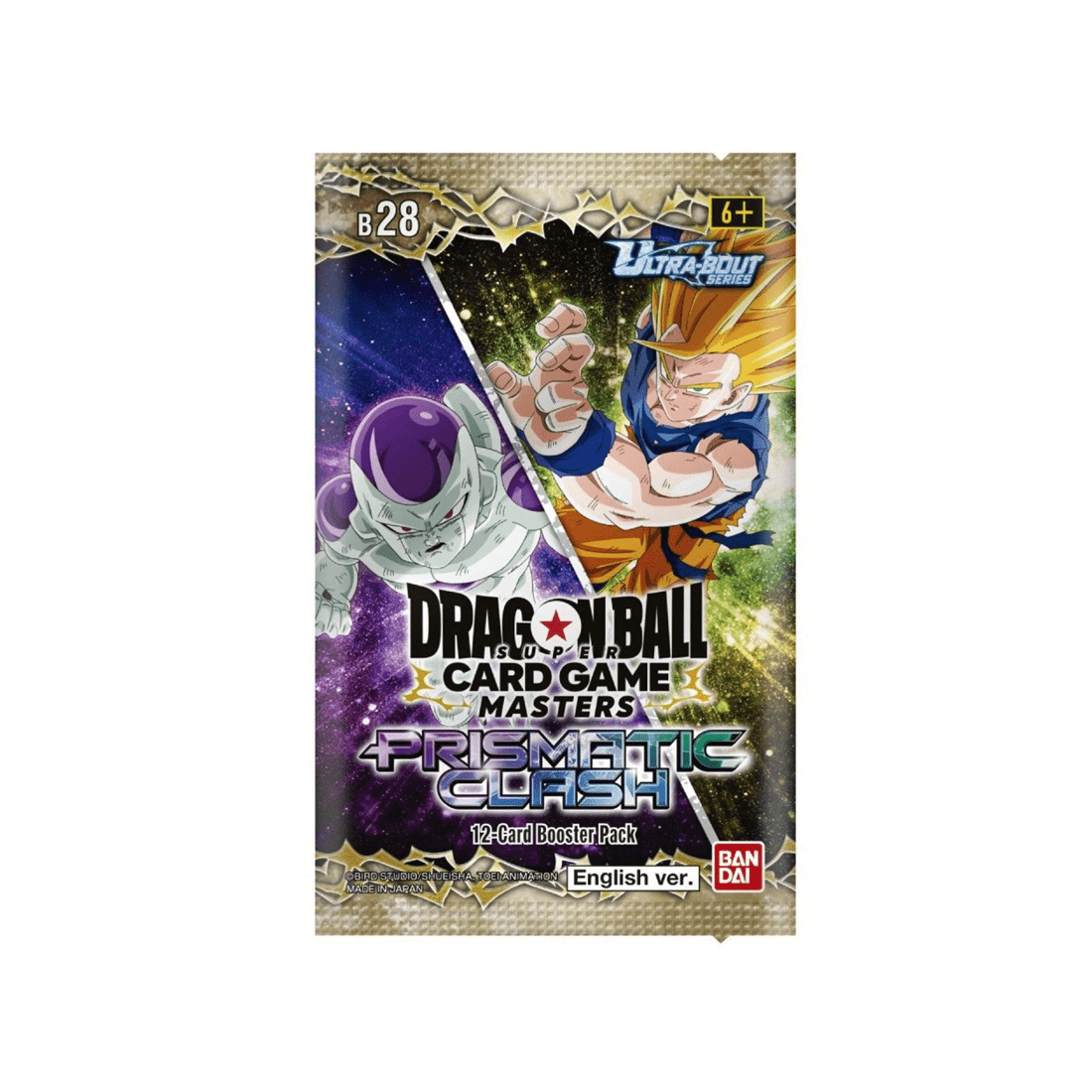 1 Bandai Dragon Ball Super Card Game: Masters: Ultra Bout Prismatic Clash Booster Pack - B28, 1 of 1