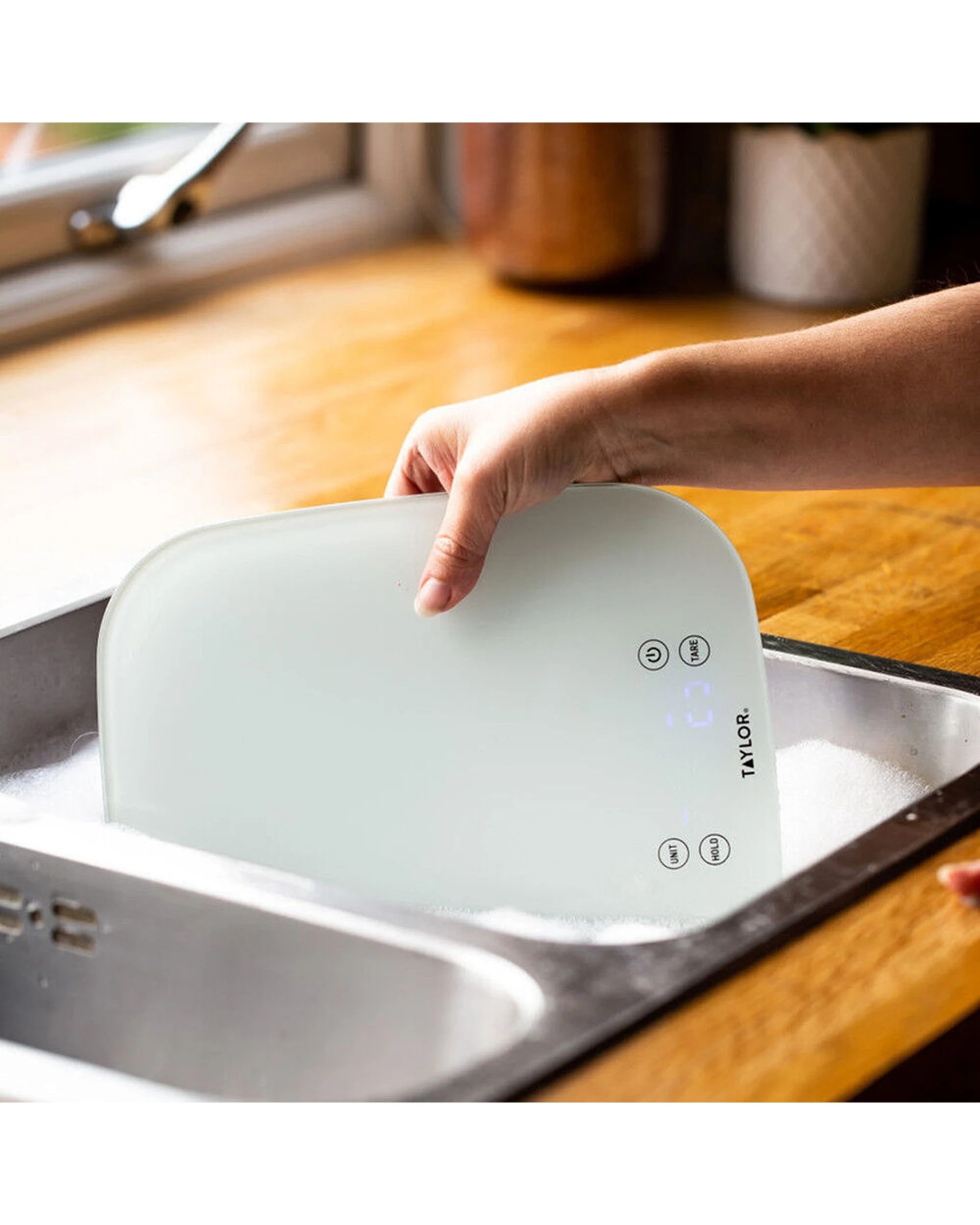 4 Taylor Pro Glass Waterproof Digital Dual Kitchen Scale 14kg - Multi, 4 of 6