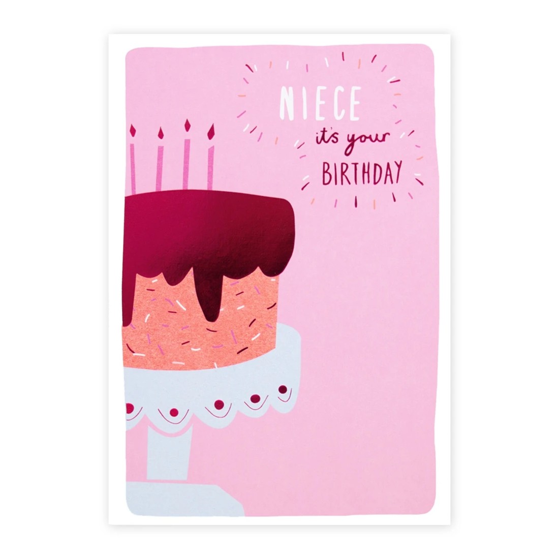 2 Connections from Hallmark Birthday Card for Niece - Pretty in Pink Cake, 2 of 2