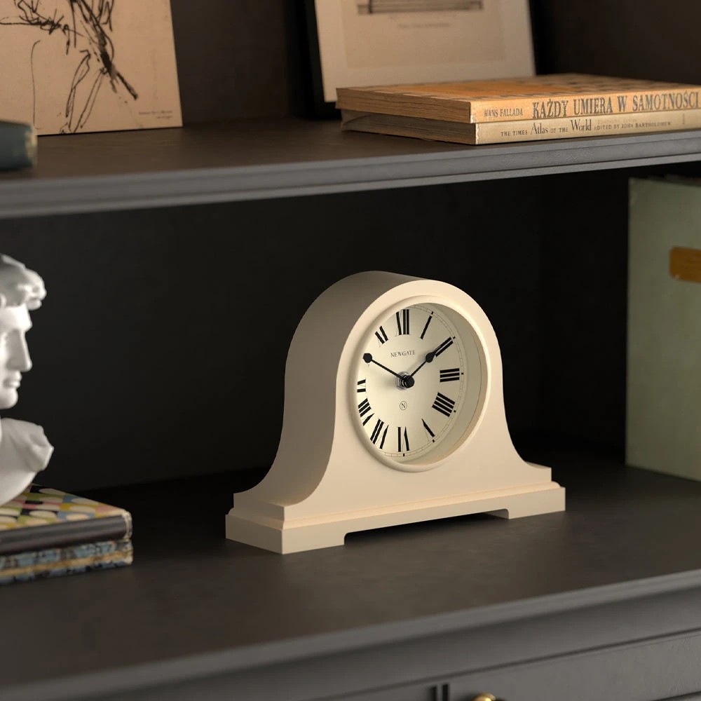 4 Newgate Broadway Mantel Clock-Vanilla Cream - Beige, 4 of 4