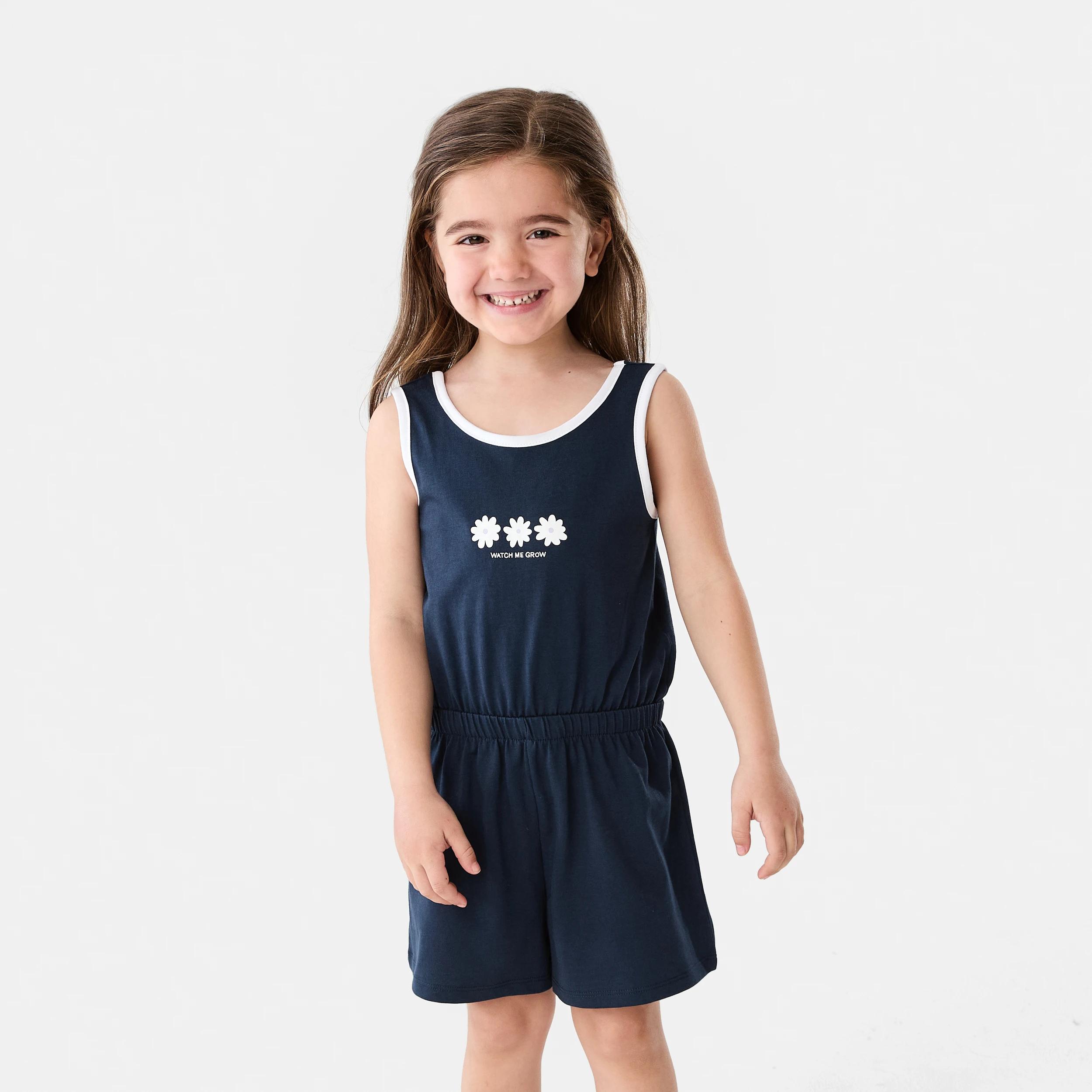 1 Printed Playsuit NAVY WATCH ME GROW, 1 of 8