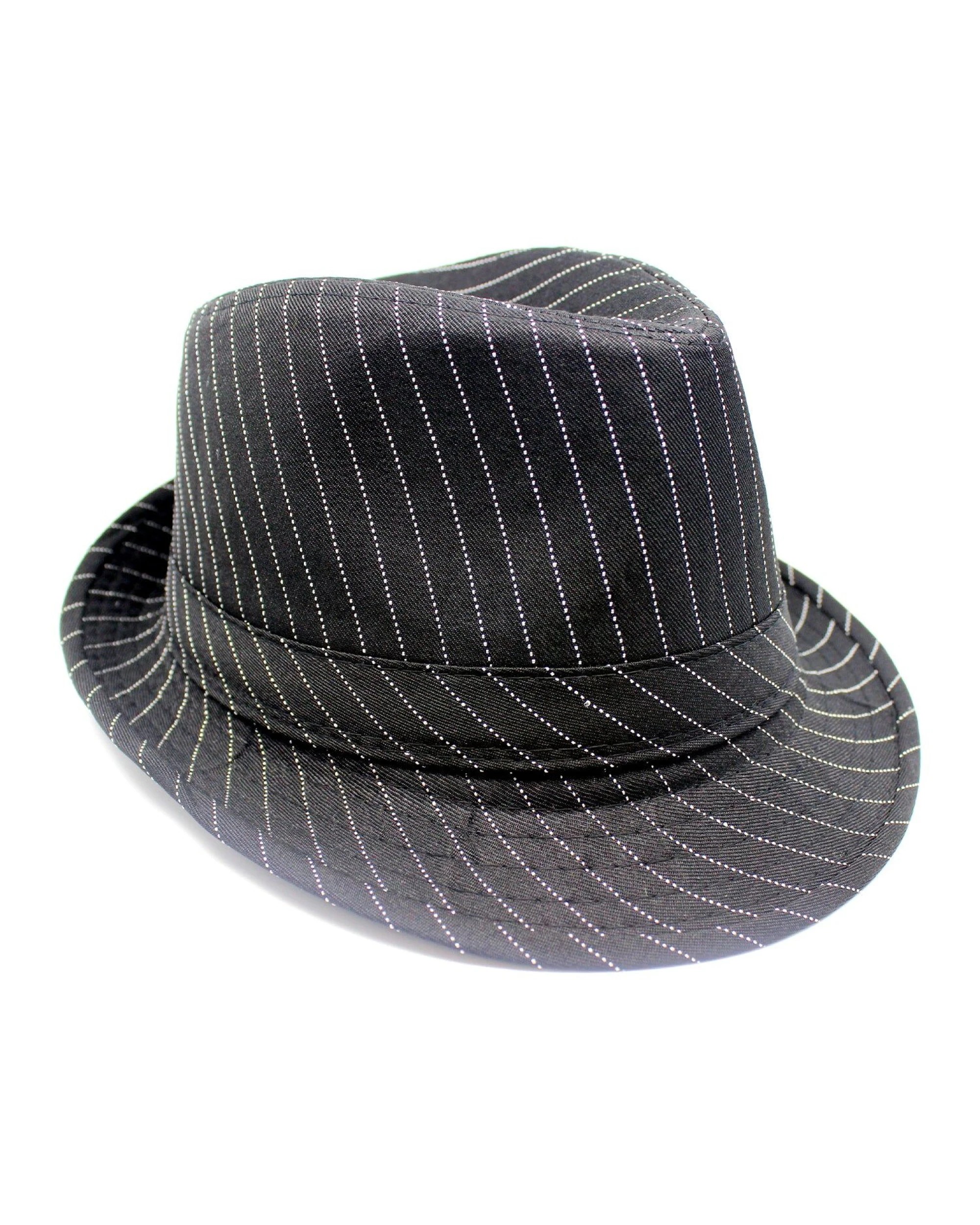 1 BR Costumes 1920s Gangster Trilby Hat with Stripe, 1 of 1