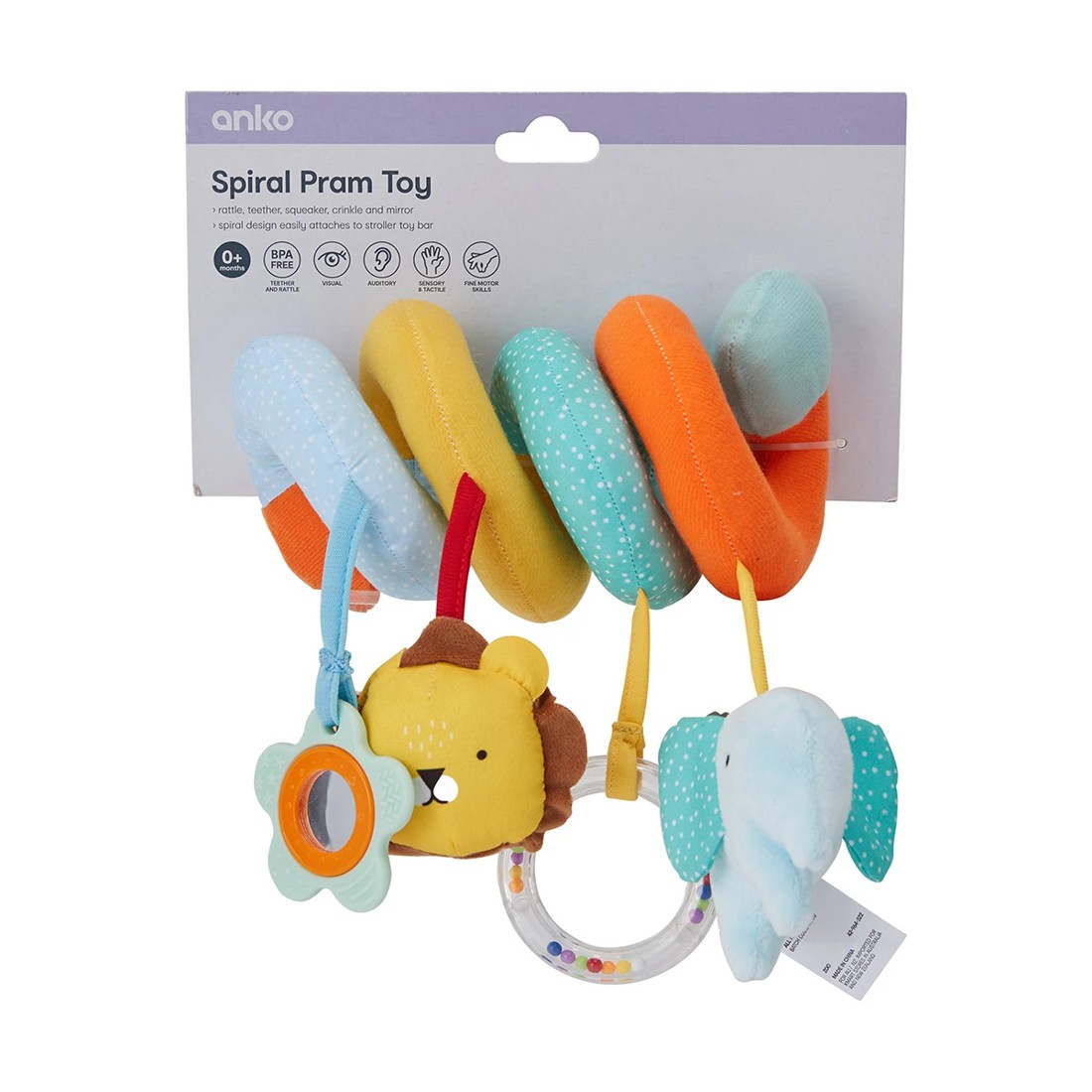 6 Spiral Pram Toy, 6 of 6