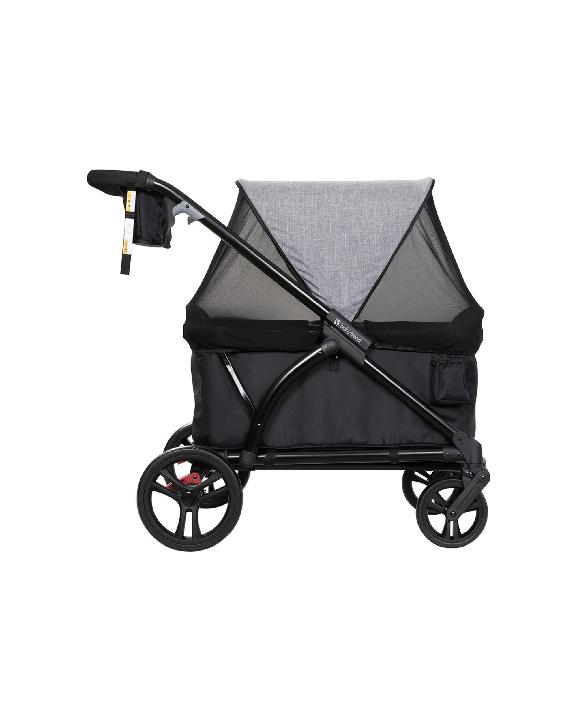 2 Baby Trend Expedition 2 In 1 Stroller Wagon With Canopy In Evening Colour
 - Grey, 2 of 9