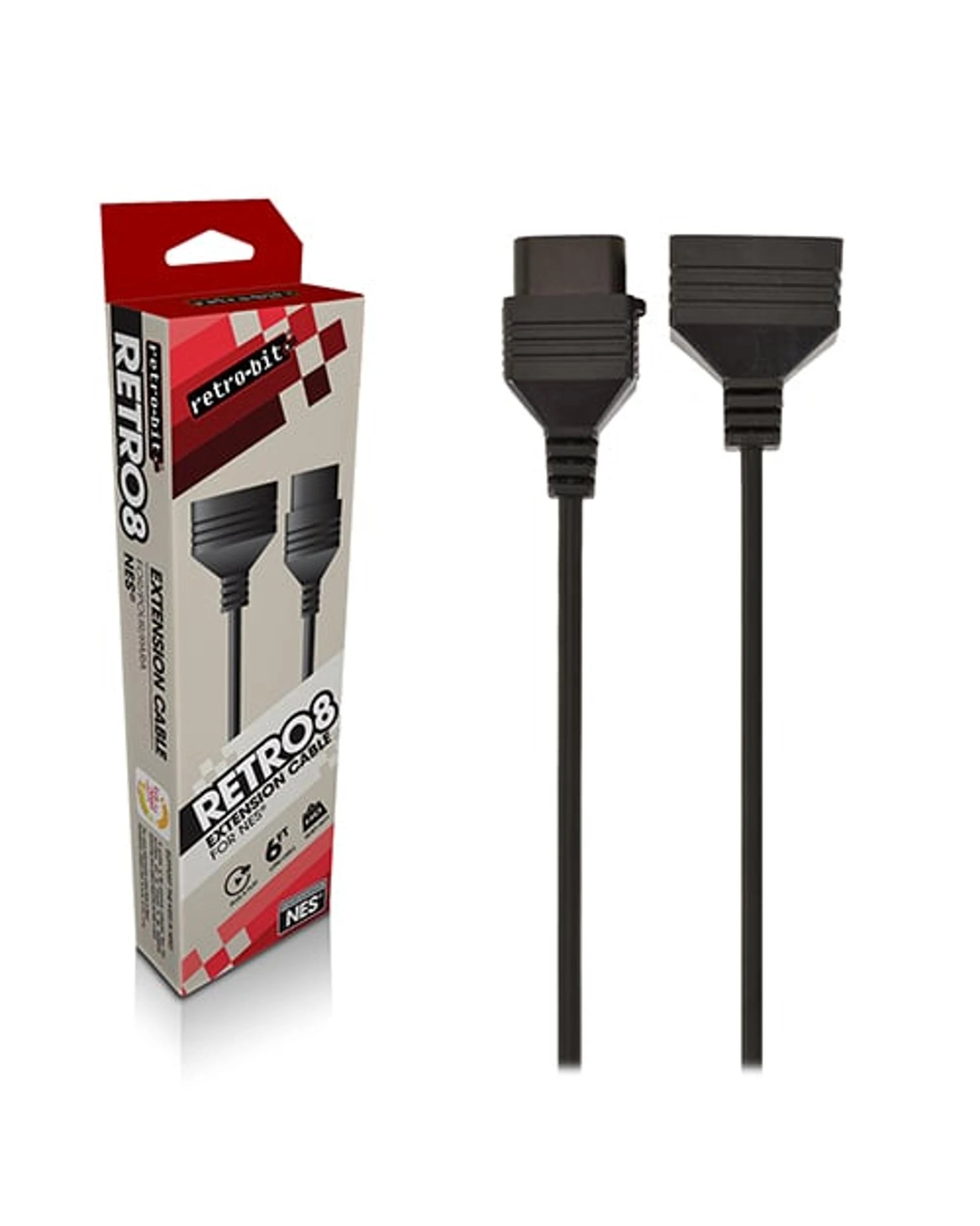 1 Retro-bit Nes Extension Cable, 1 of 1