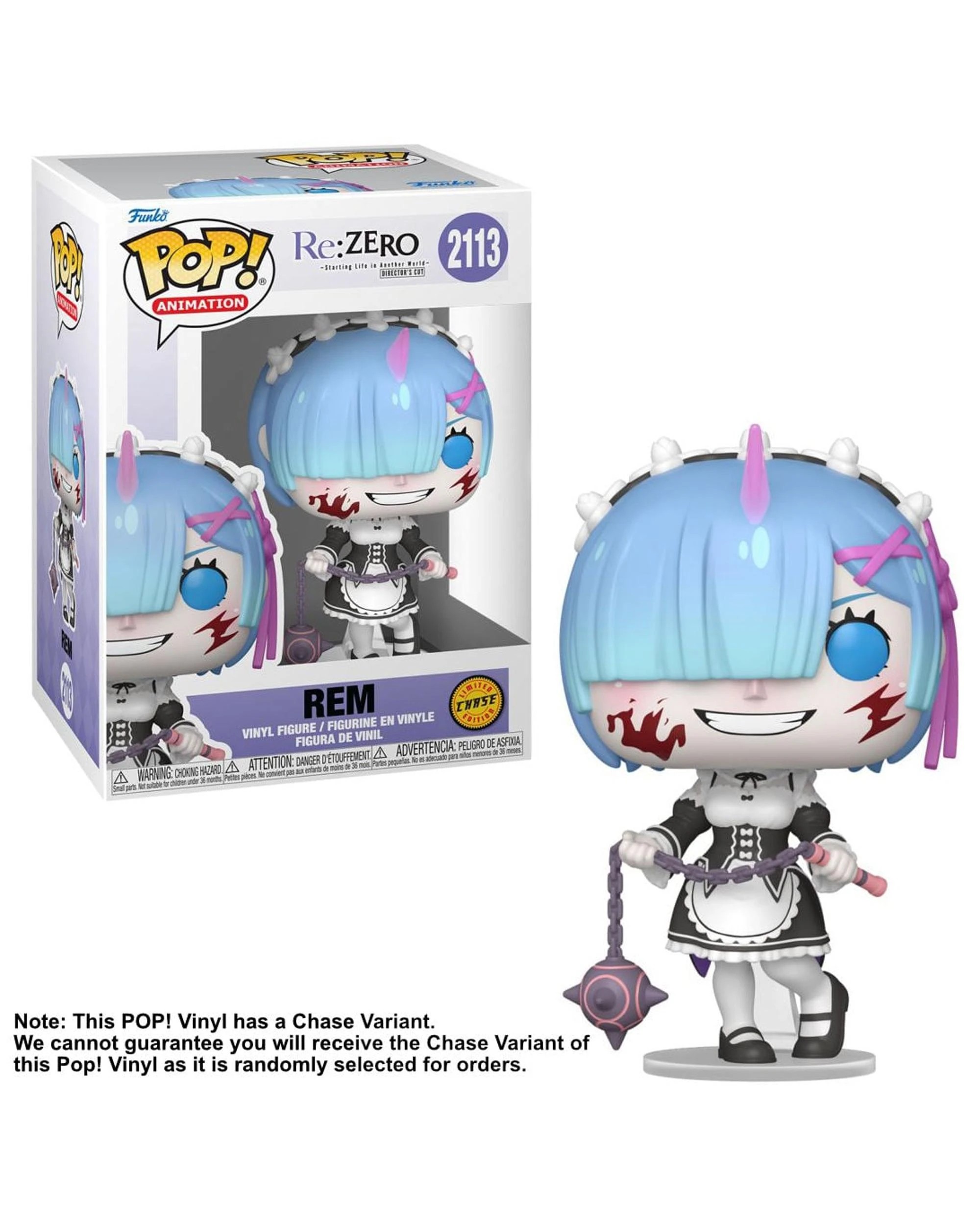 4 Re:Zero Starting Life in Another World Rem Funko POP! Vinyl, 4 of 6
