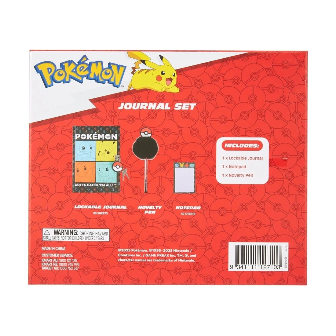 7 Pokemon Journal Set, 7 of 7