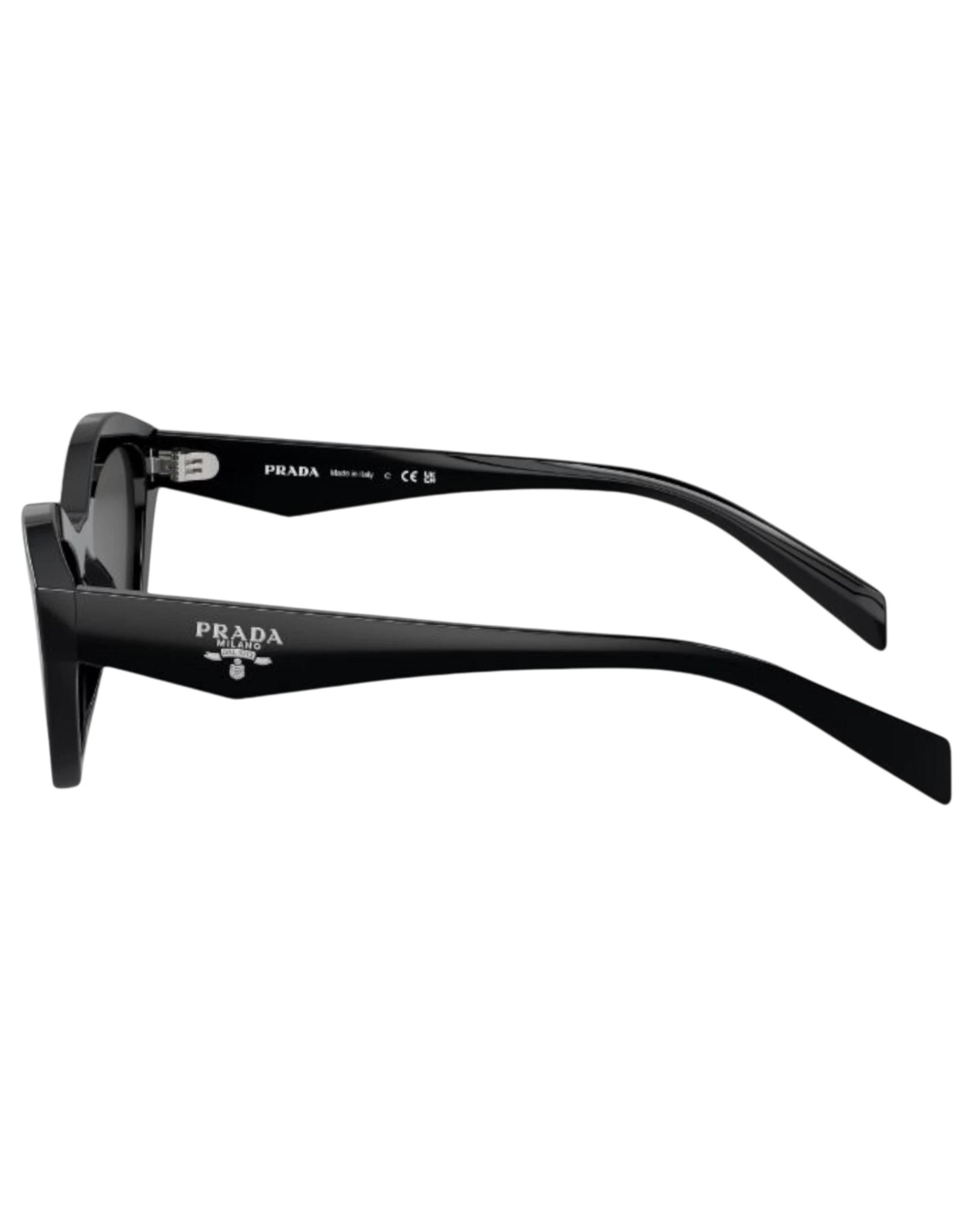 3 Prada Womens Sunglasses PRA02S Violet Sunnies BLACK/GREY, 3 of 5