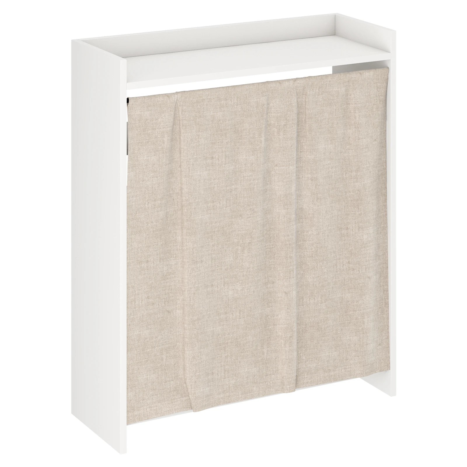 7 Advwin Shoe Storage Cabinet with Cover 5-Tier Shoe Rack White - White, 7 of 10