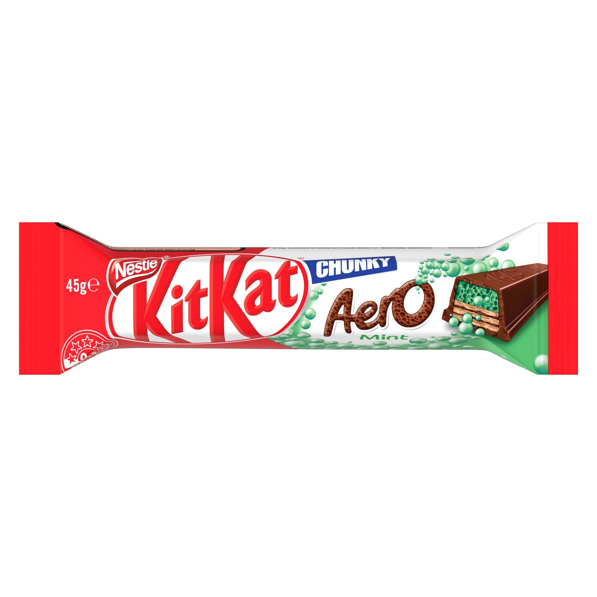 2 Nestle KitKat Chunky Aero Mint 45g, 2 of 3