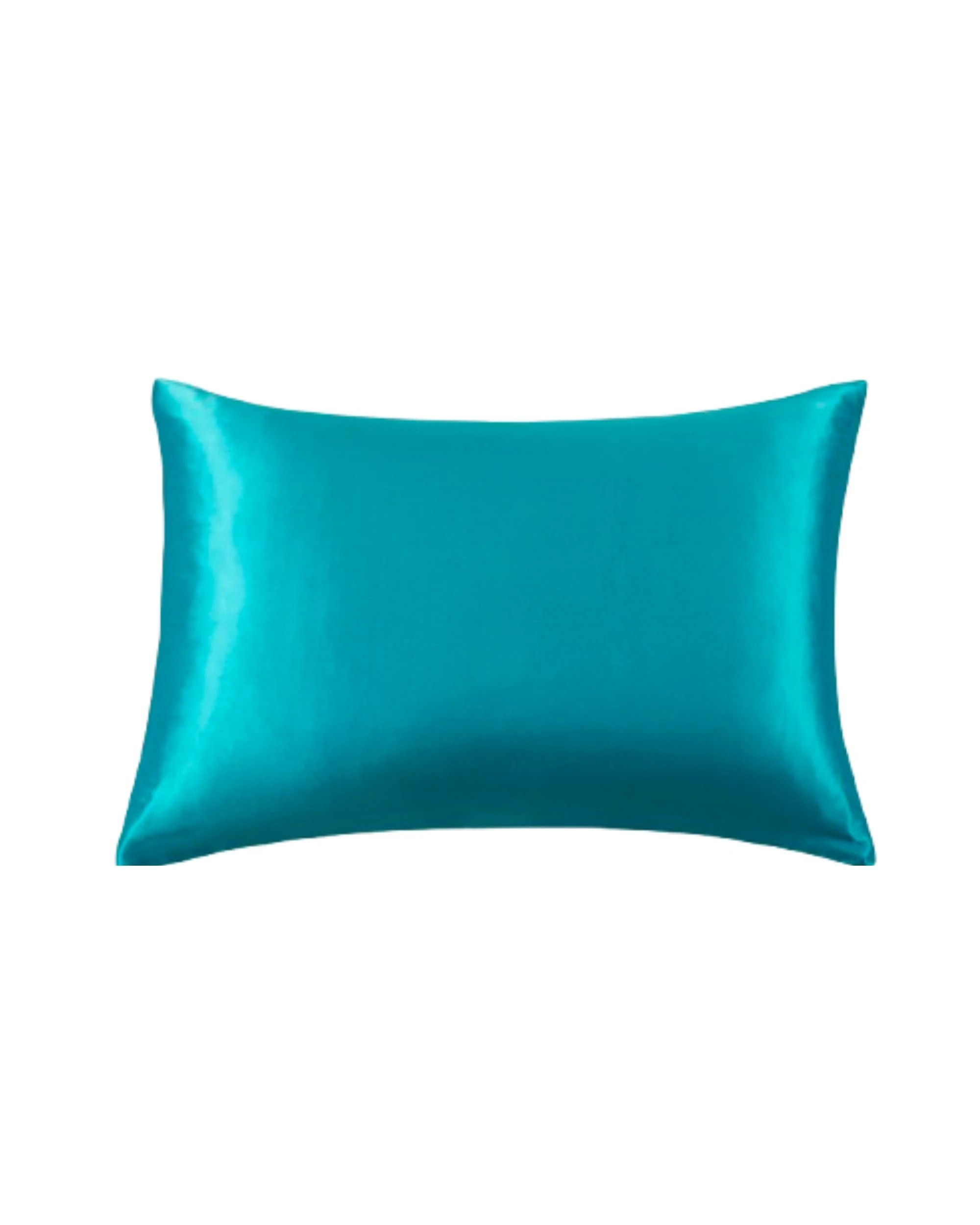 1 Gioia Casa Mulberry Silk Pillowcase Soft Hypoallergenic - Teal, 1 of 4