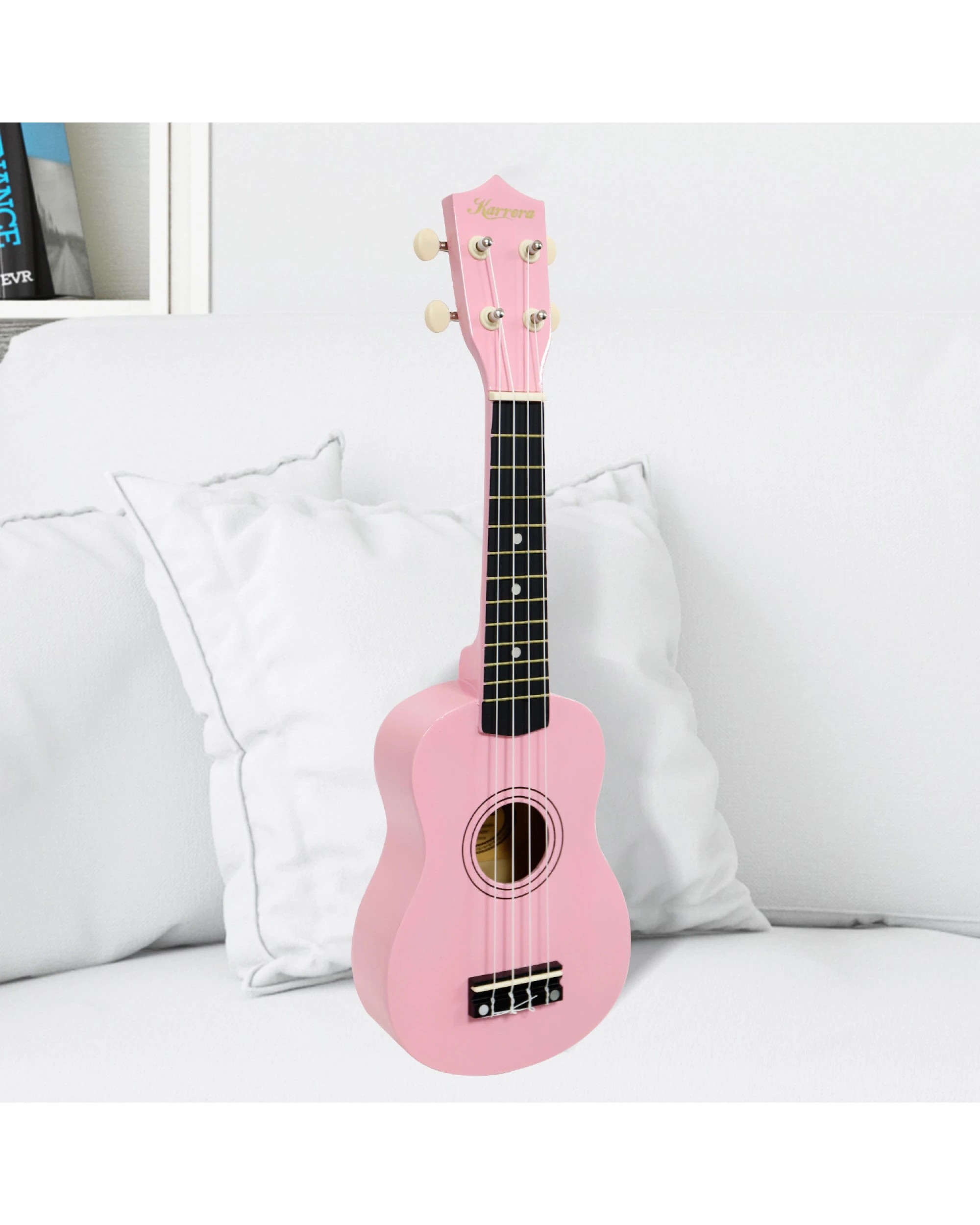 6 Karrera 21in Ukulele - Pink, 6 of 7