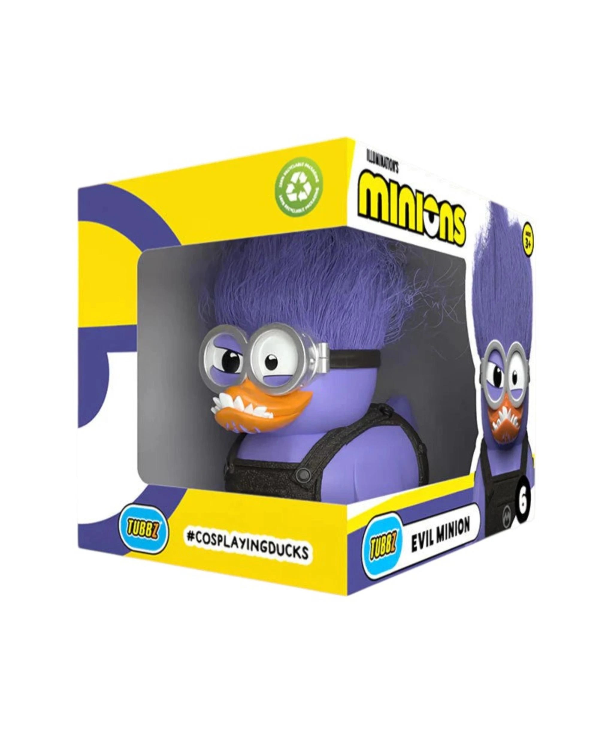 1 TUBBZ Minions Evil Minion Boxed Edition Cosplaying Duck Figure, 1 of 8