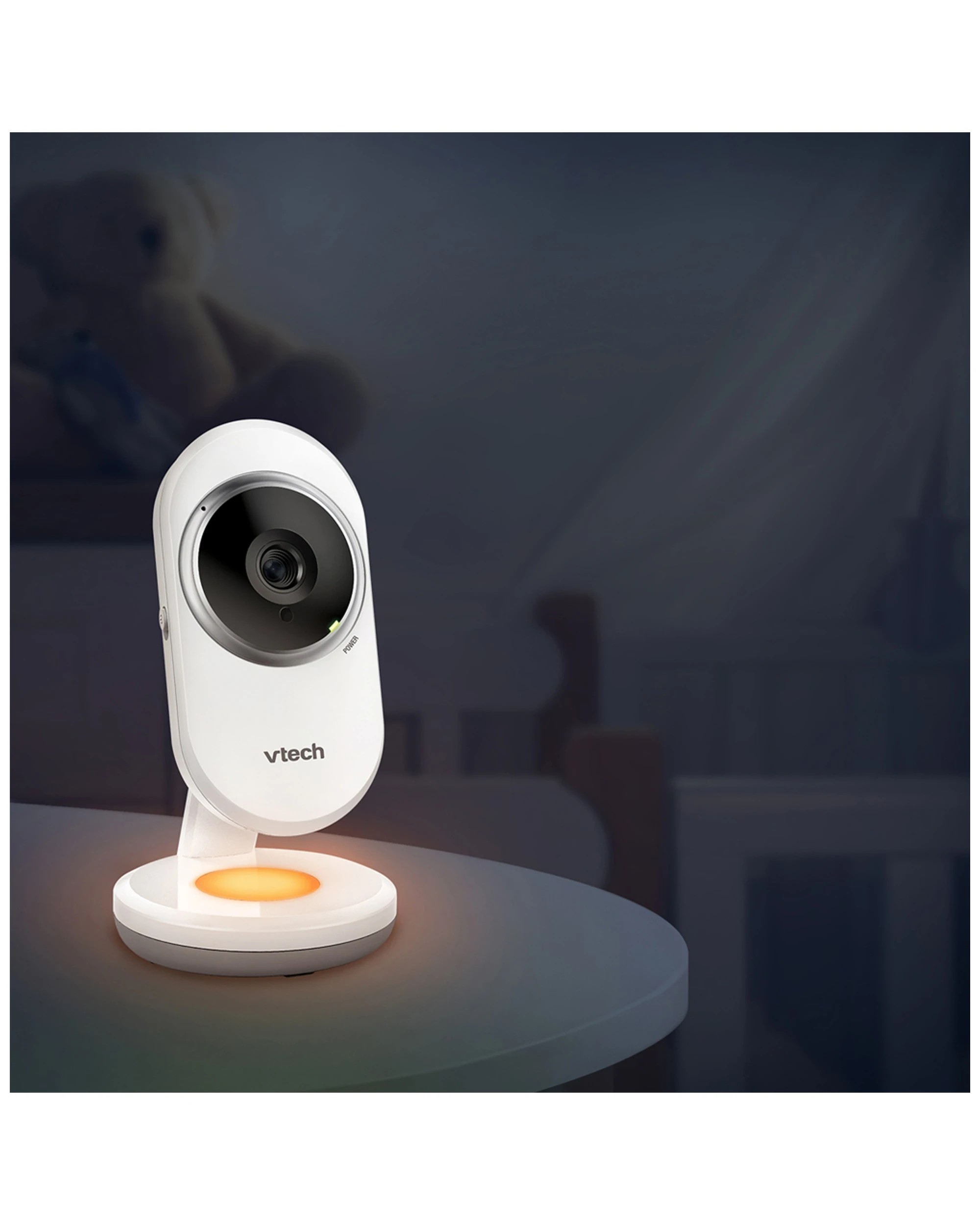 2 Vtech Bm5250n 2 Camera 13cm Full Colour Video & Audio Baby Monitor - White, 2 of 3