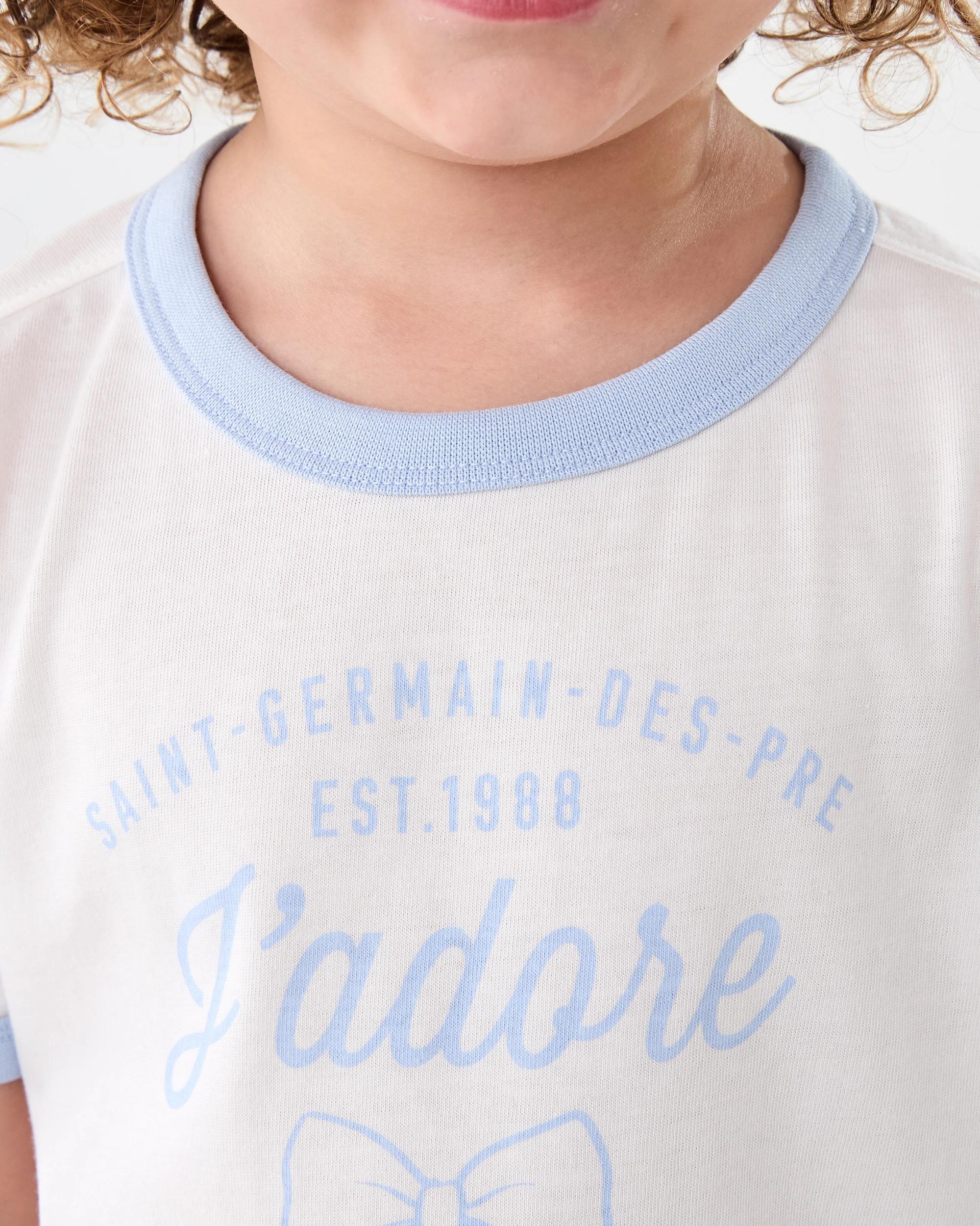 4 Ringer T-shirt Wht Paris, 4 of 8