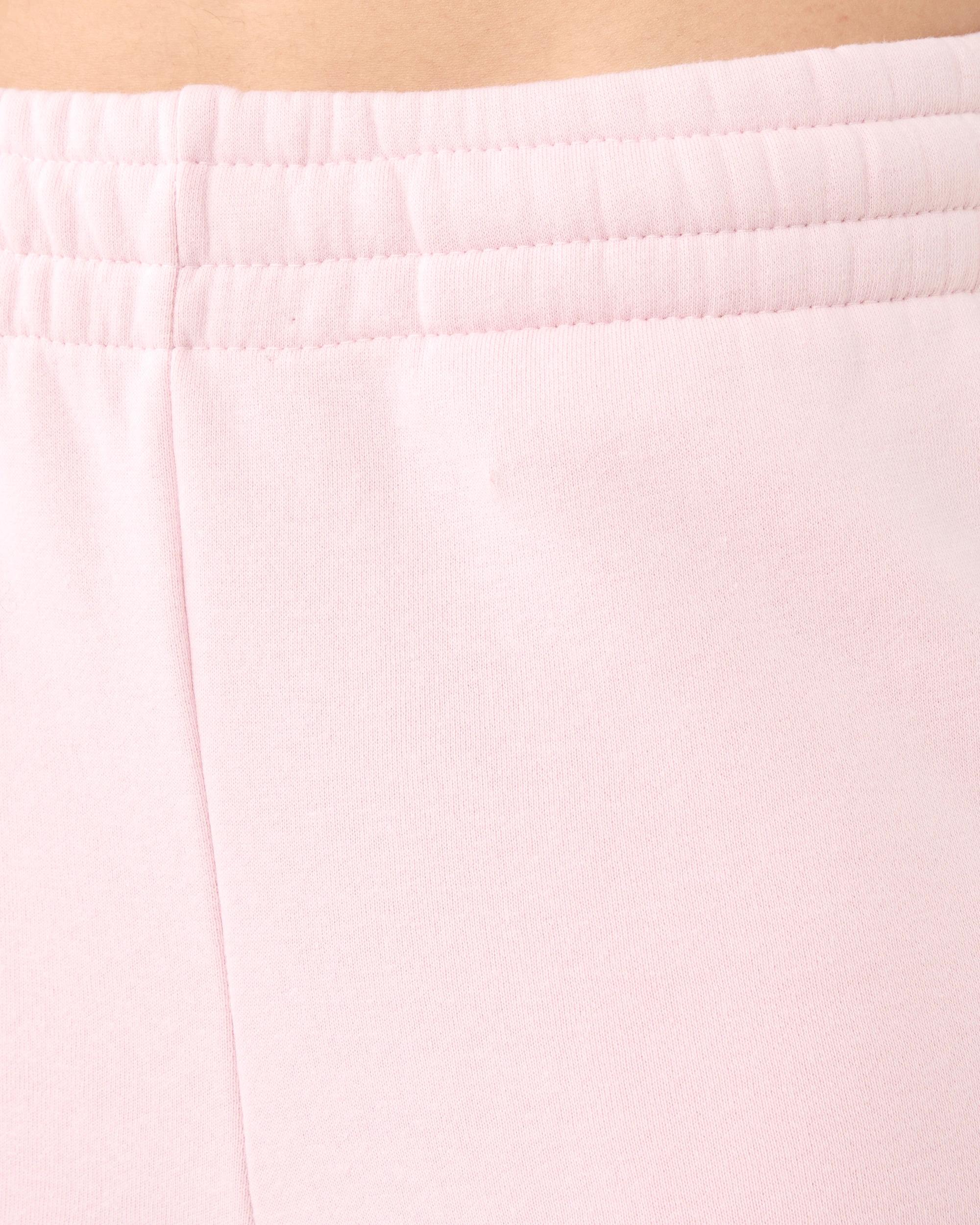5 Active Womens Wide Leg Fleece Trackpants Aura Pink, 5 of 6