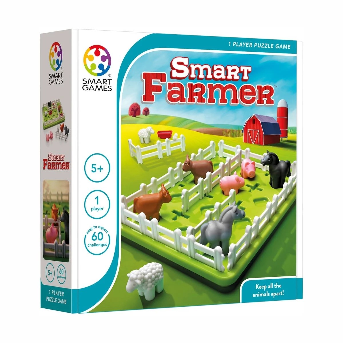 1 Smart Games Smart Farmer Puzzle Game, 1 of 4