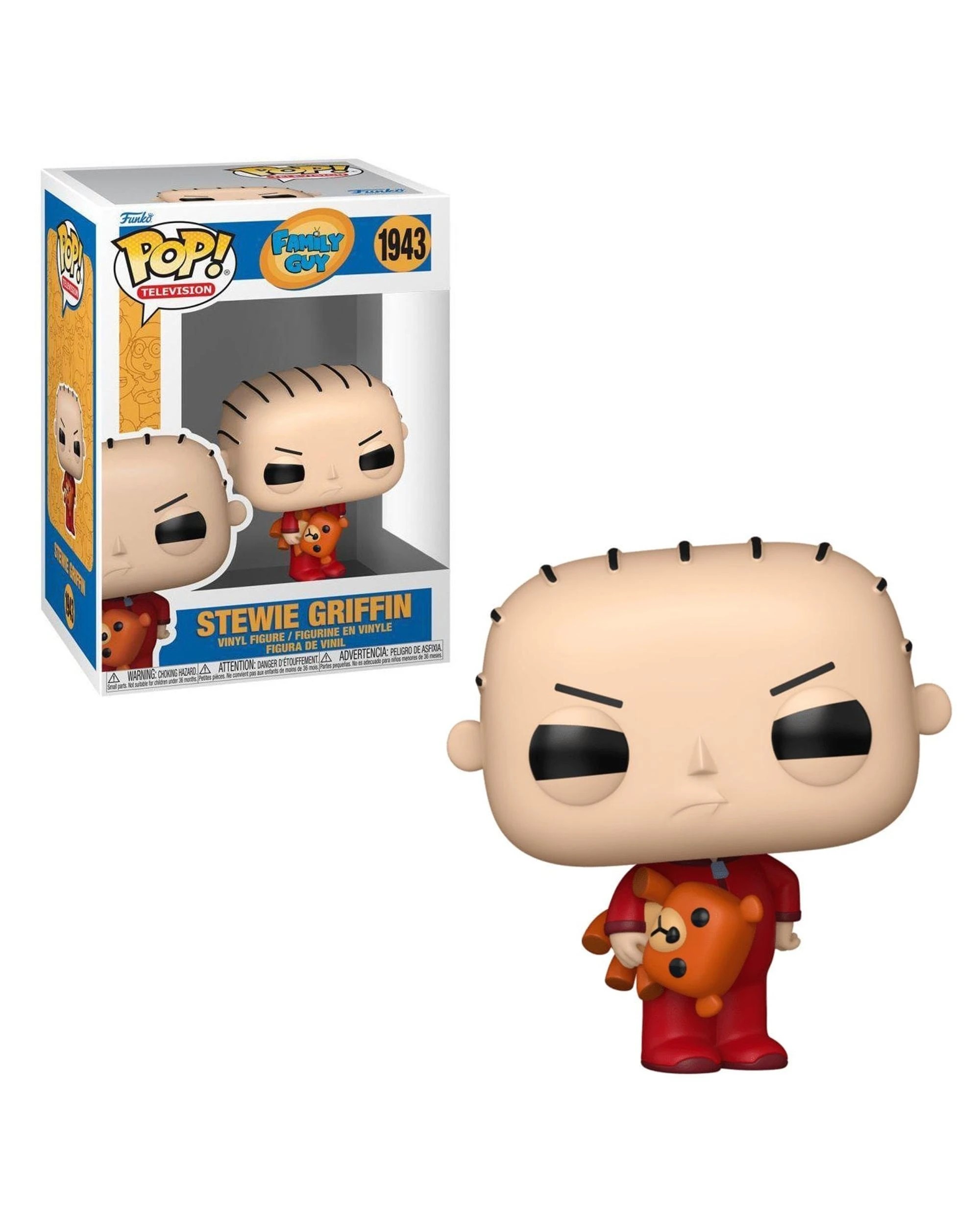 1 Family Guy Stewie Griffin Grumpy Funko POP! Vinyl, 1 of 3