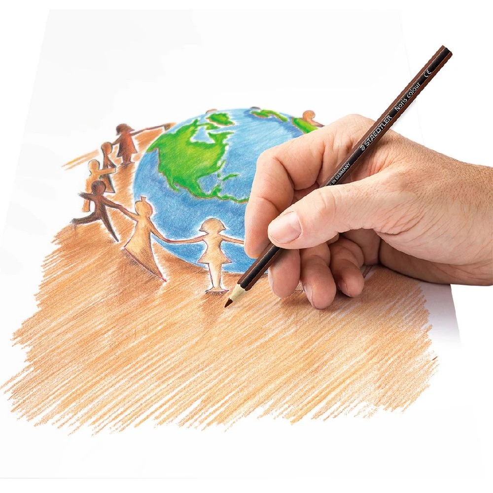 3 Staedtler People Of The World Coloured Pencils 12 Pack, 3 of 6