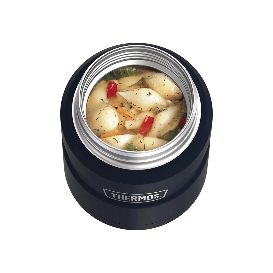 2 Thermos 470ml Stainless King Vacuum Insulated Food Jar W/ Spoon Midnight Blue
 - Blue, 2 of 4