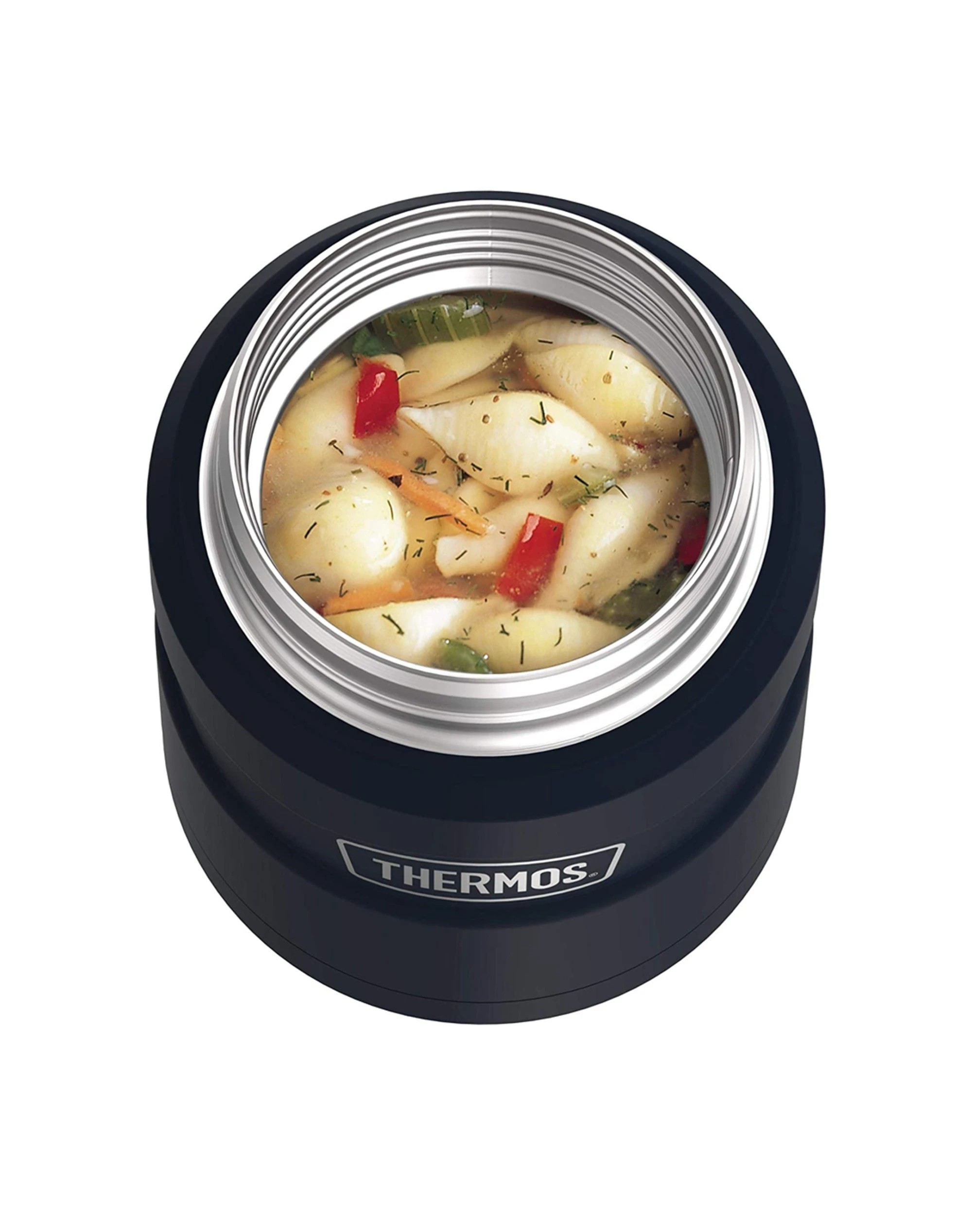 2 Thermos 470ml Stainless King Vacuum Insulated Food Jar W/ Spoon Midnight Blue
 - Blue, 2 of 4