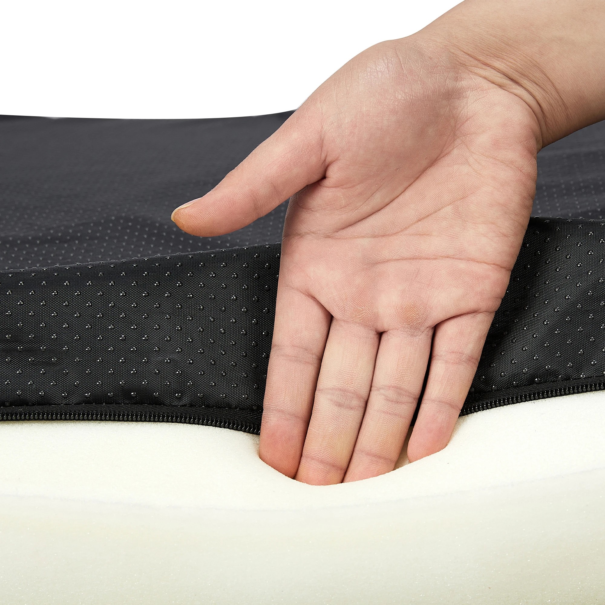 5 Pawz Dog Calming Bed Pet Cat Removable Cover Washable Orthopedic Memory Foam L, 5 of 7