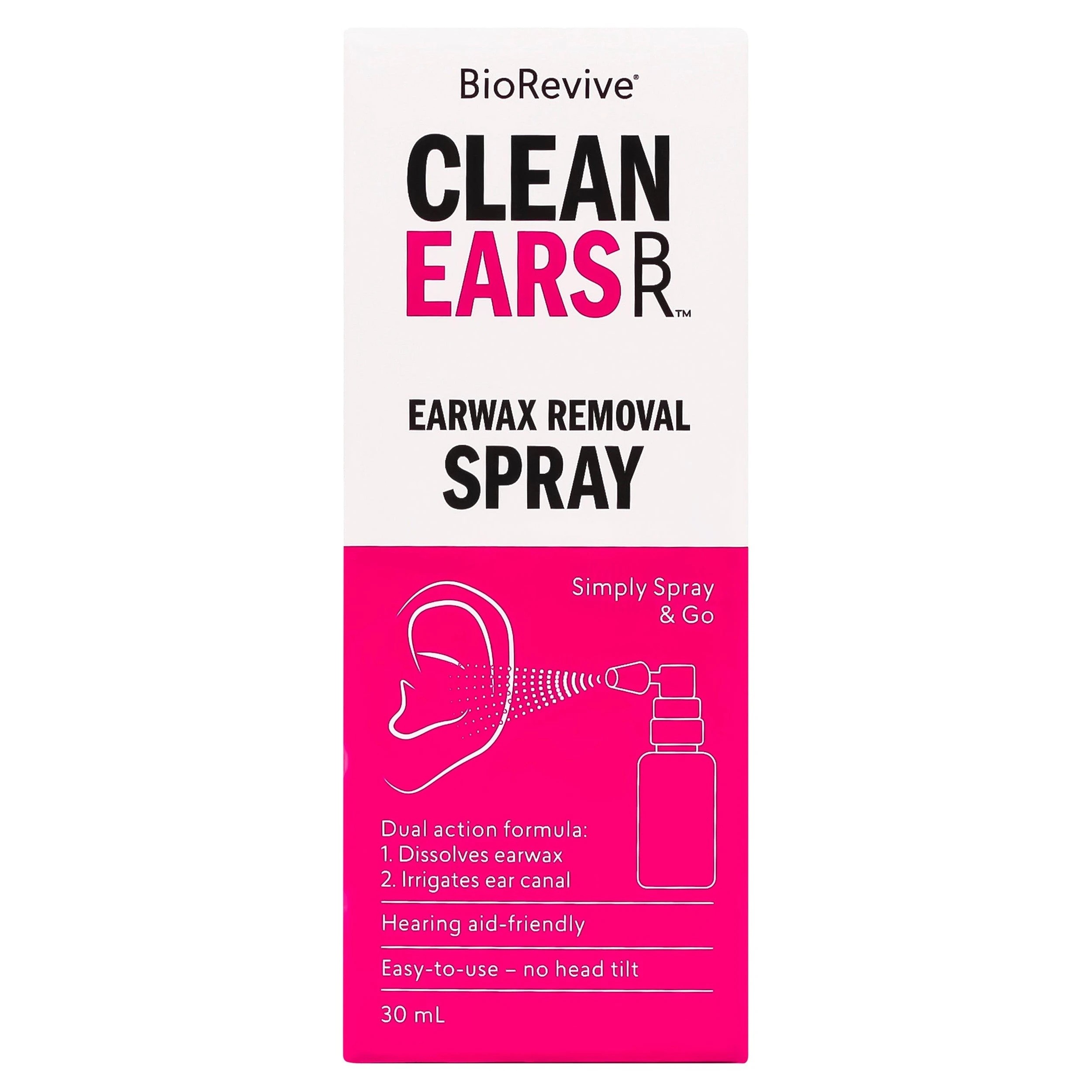 2 Clean Ears Spray 30ml Spray, 2 of 3