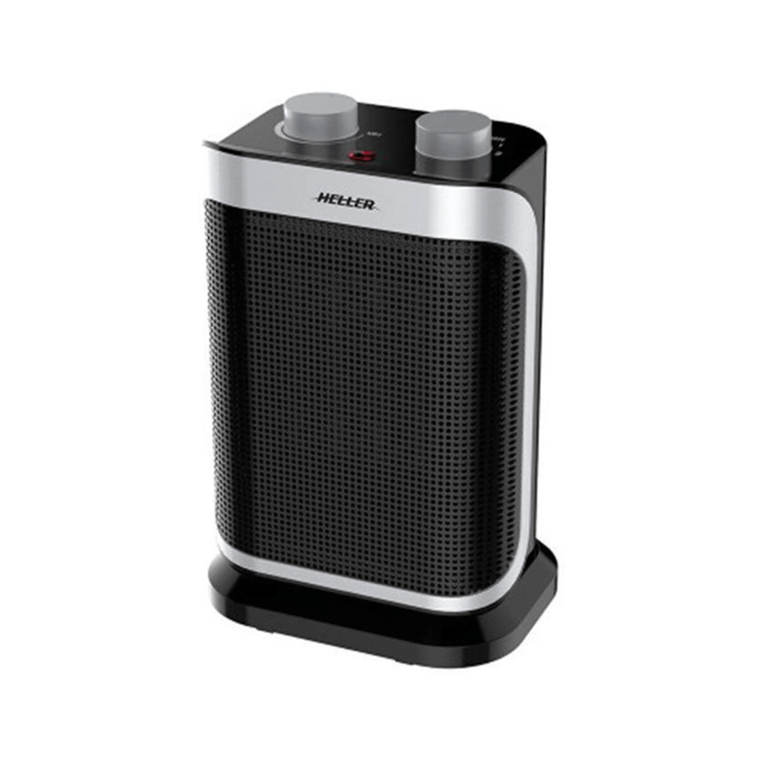 2 Heller Hcfh1500b 1500w Portable Ceramic Oscillating Fan Heater /desk/floor - Black, 2 of 3