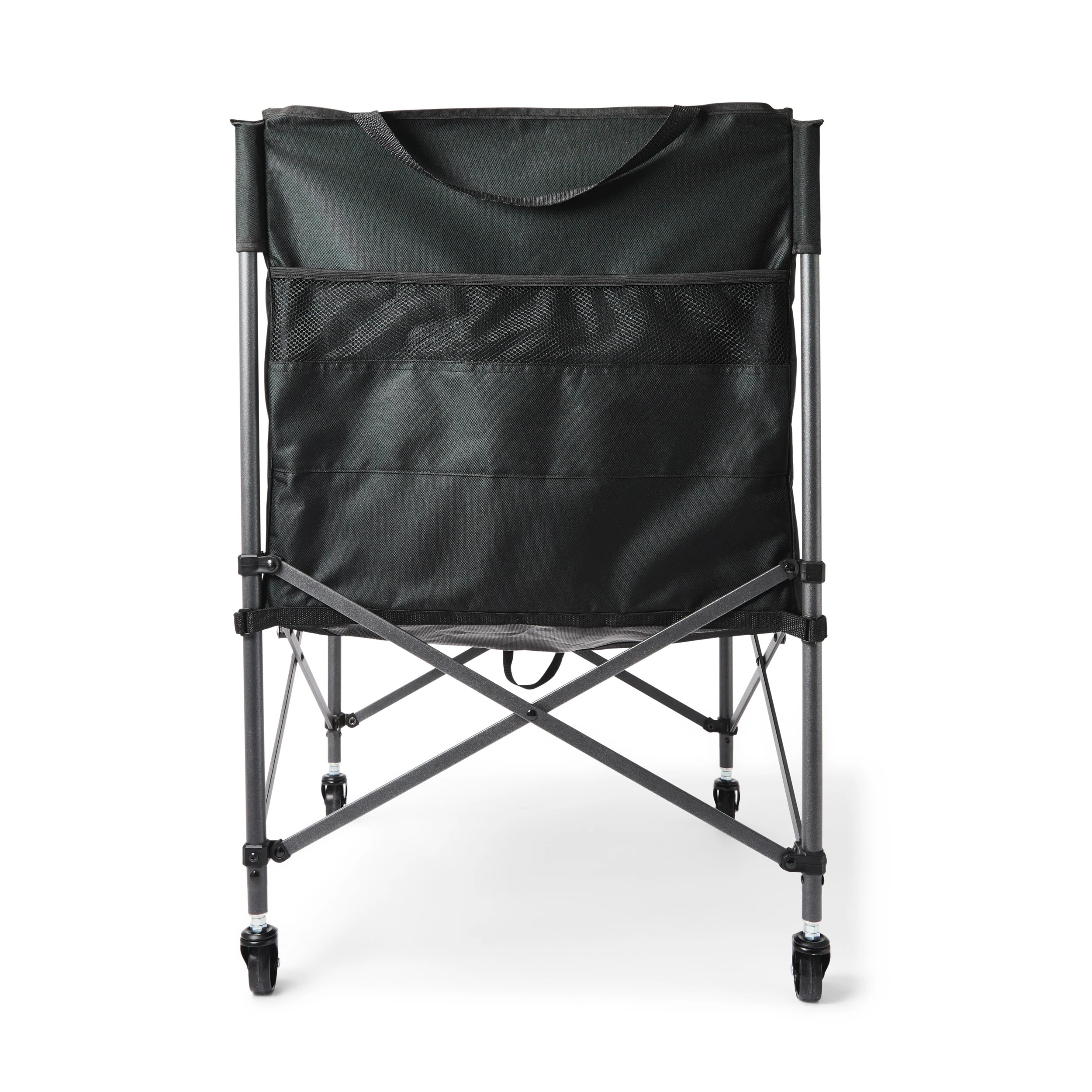 3 Portable Rolling Ball Storage Cart - Black, 3 of 10