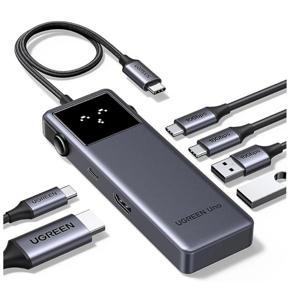 1 UGREEN 6 in 1 USB-C Hub, 1 of 6
