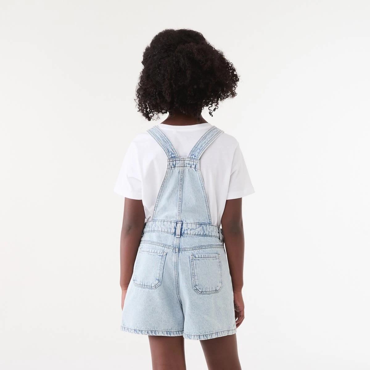 2 Denim Dungarees LIGHT WASH, 2 of 8
