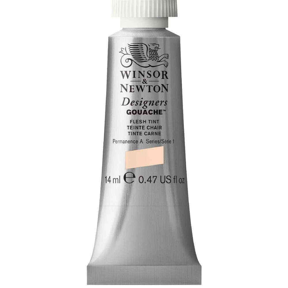 1 Winsor & Newton Designers Gouache 14mL Flesh Tint  S1, 1 of 1