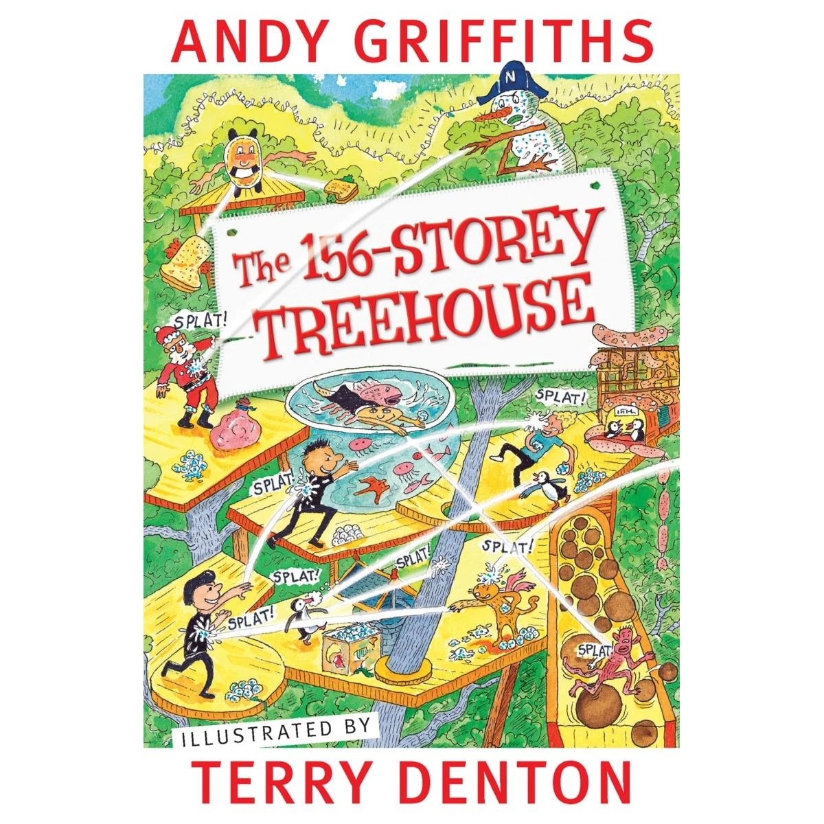 1 The 156-Storey Treehouse by Andy Griffiths - Book
