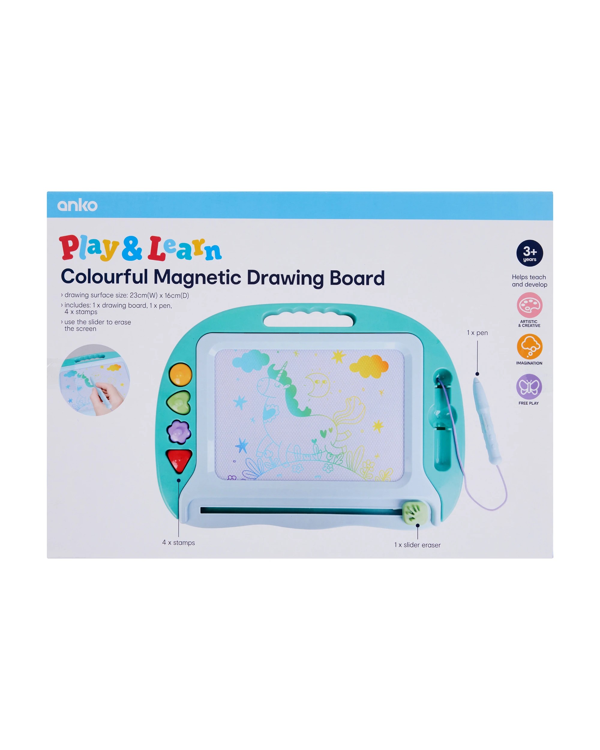 7 Colourful Magnetic Drawing Board, 7 of 7