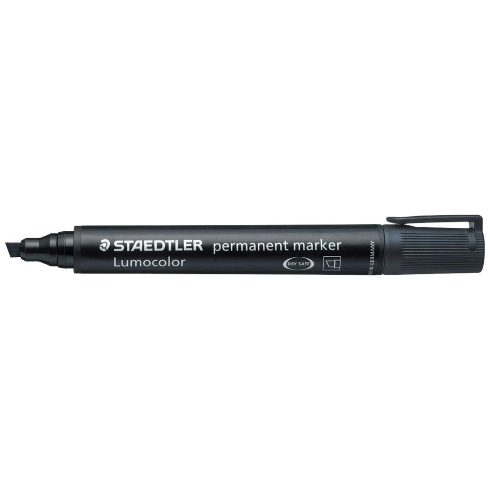 1 Staedtler Lumocolor 350 Permanent Marker Black, 1 of 3