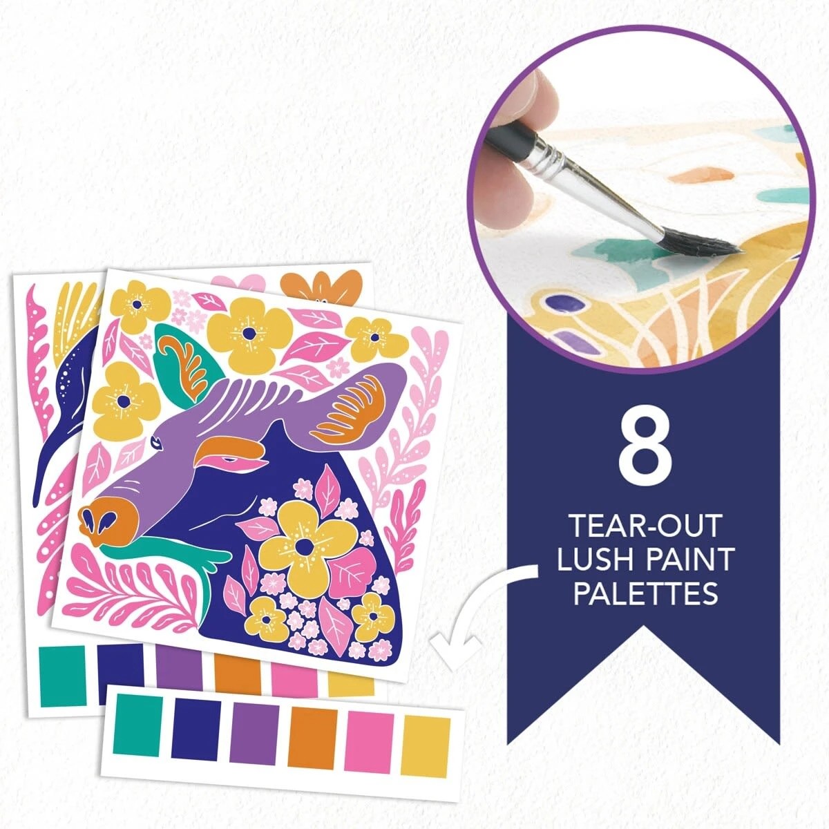 4 Art Maker: Watercolour Magic Majestic Animals, 4 of 5