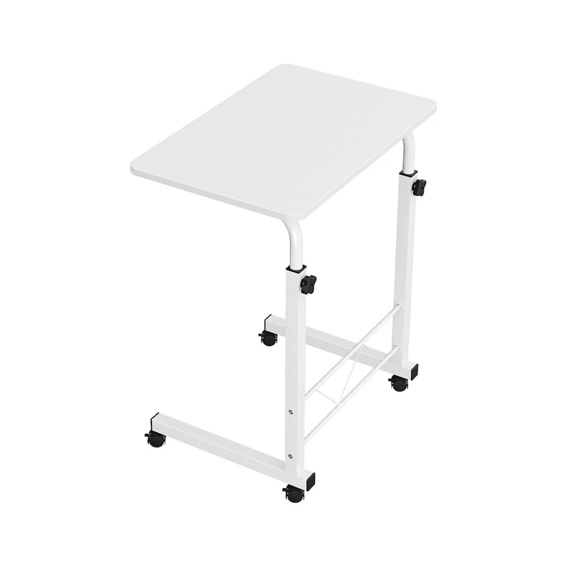 1 Artiss Laptop Desk Table Adjustable 60CM - White, 1 of 8