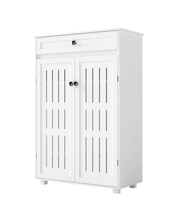 Levede Shoe Cabinet 5-Tier - White